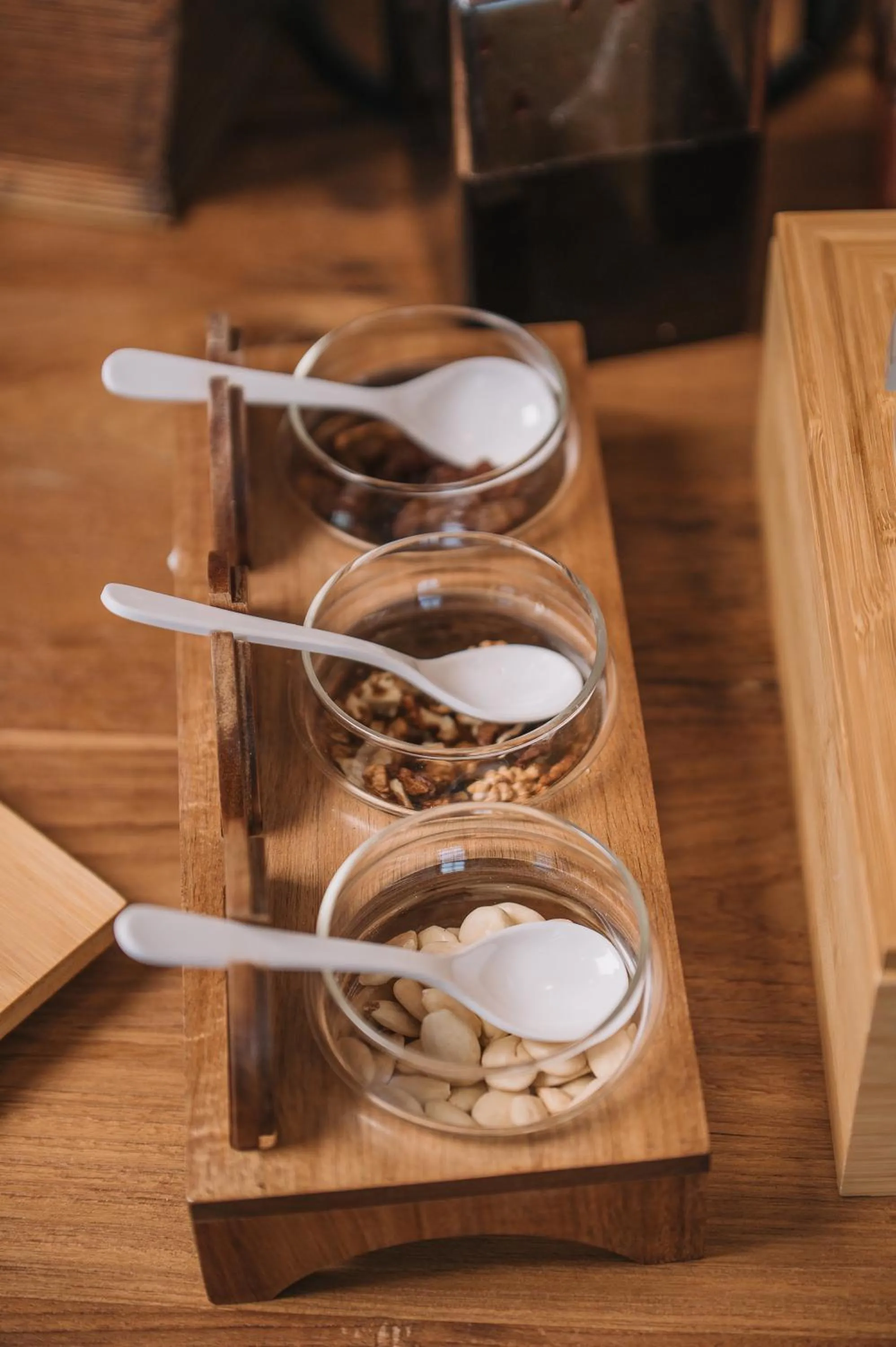 Buffet breakfast in Blue Bay Resort Village