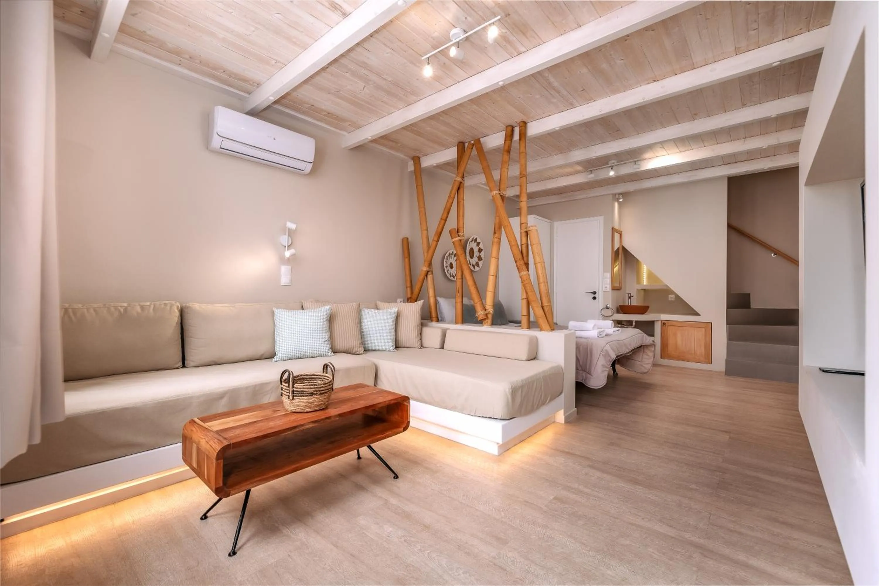 Bed in Blue Bay Resort Village