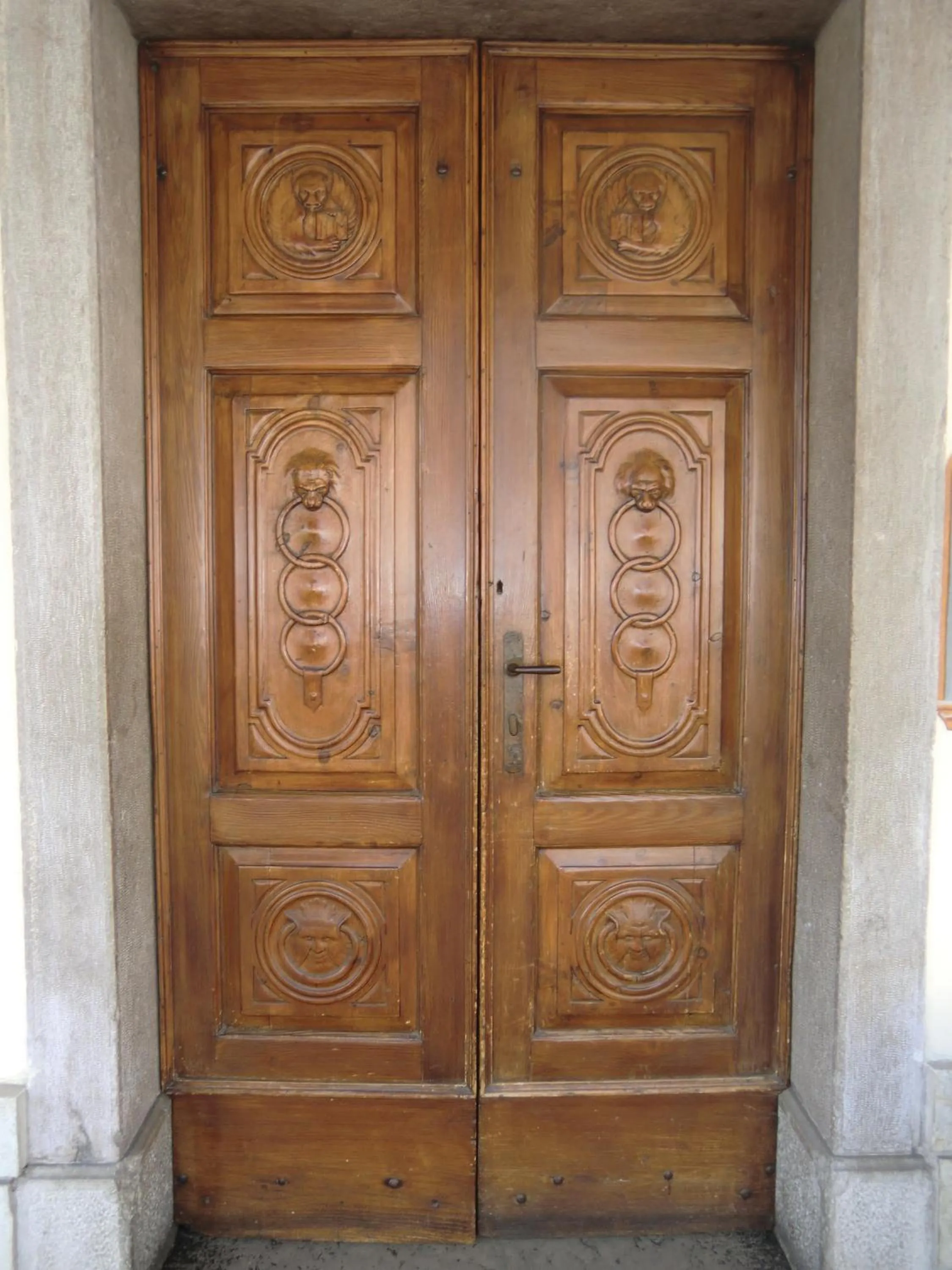 Decorative detail in Hotel Alemagna