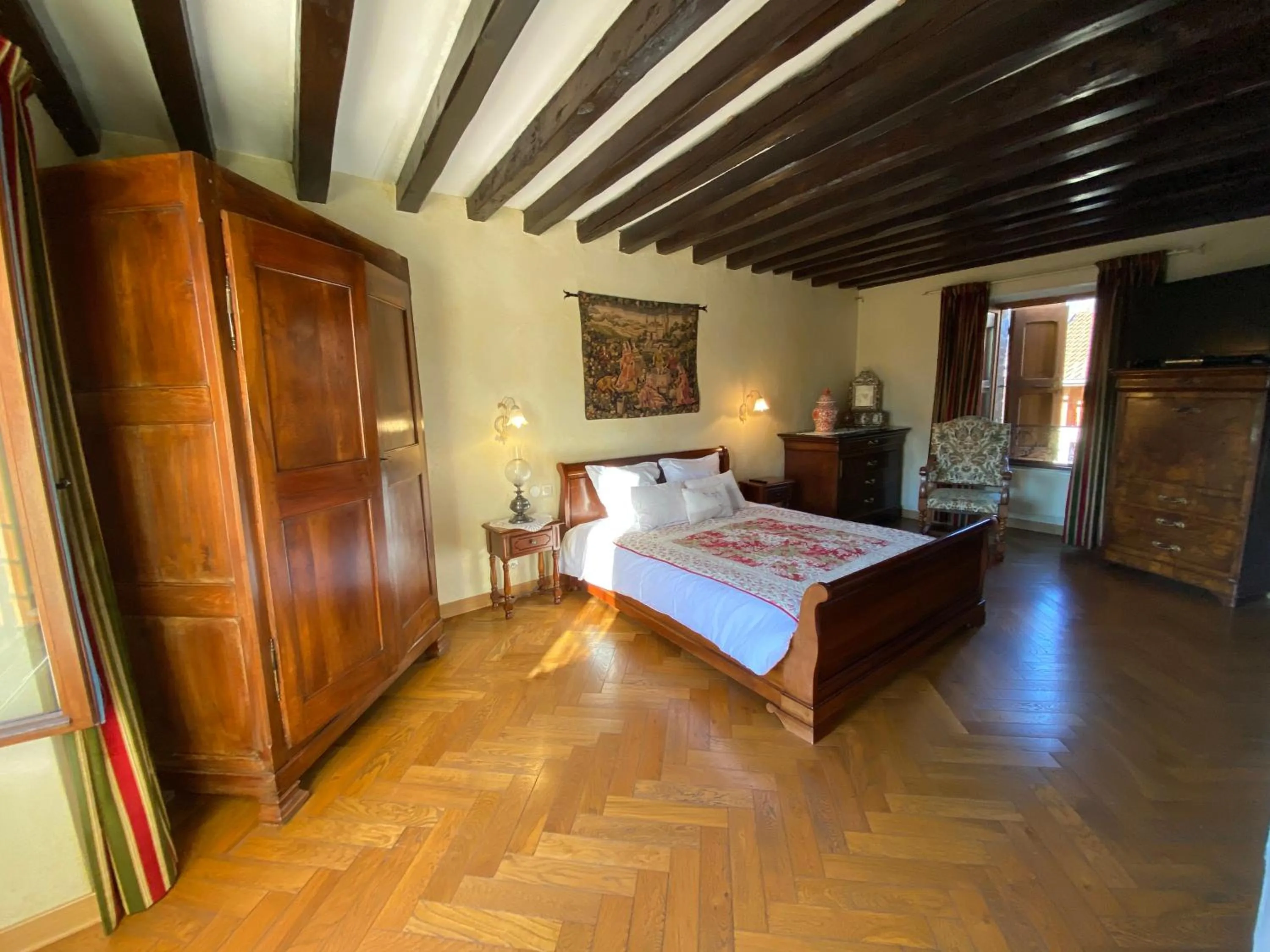 Bed in La Maison d'Euterpe