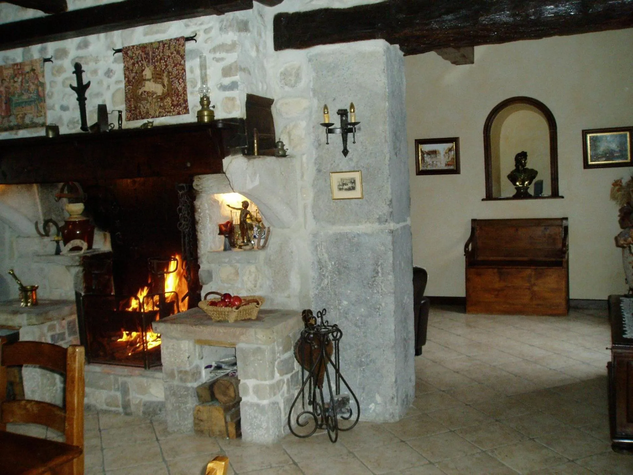 Decorative detail in La Maison d'Euterpe