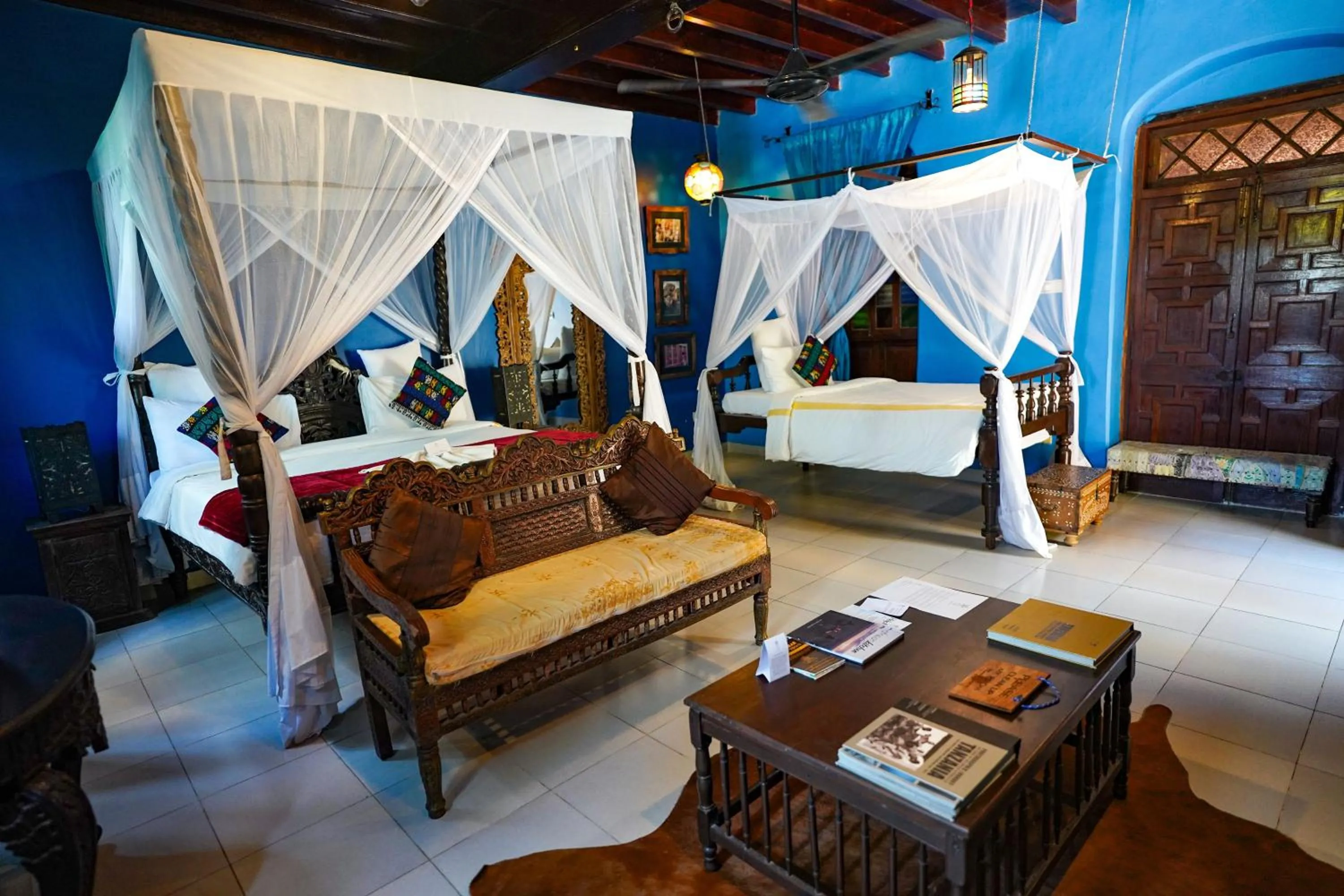 Bed in Jafferji House