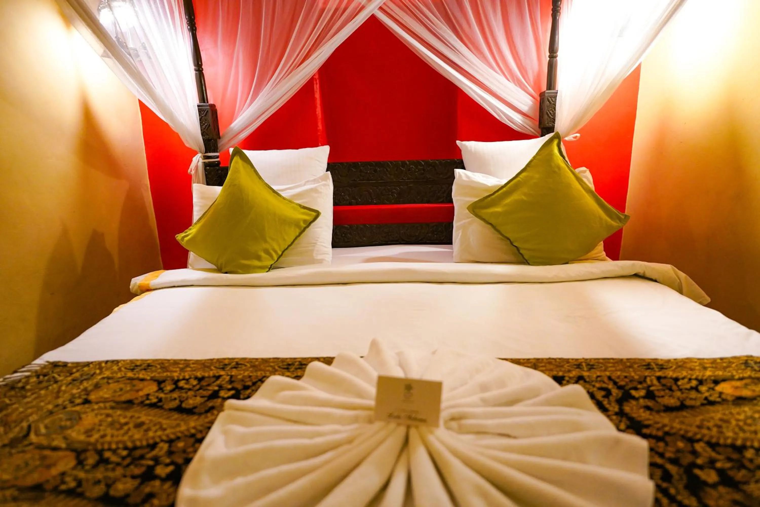 Bed in Jafferji House