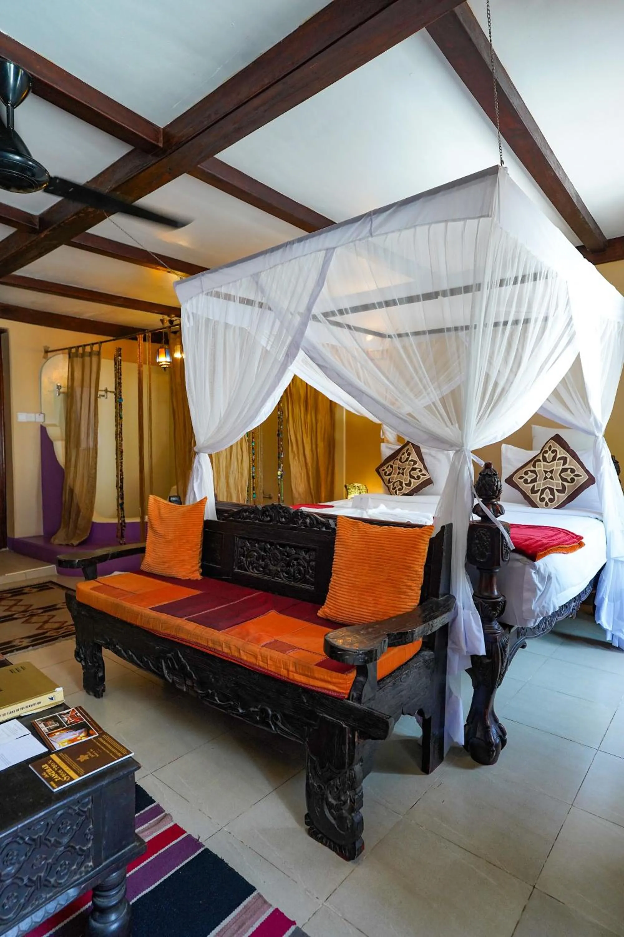 Bed in Jafferji House