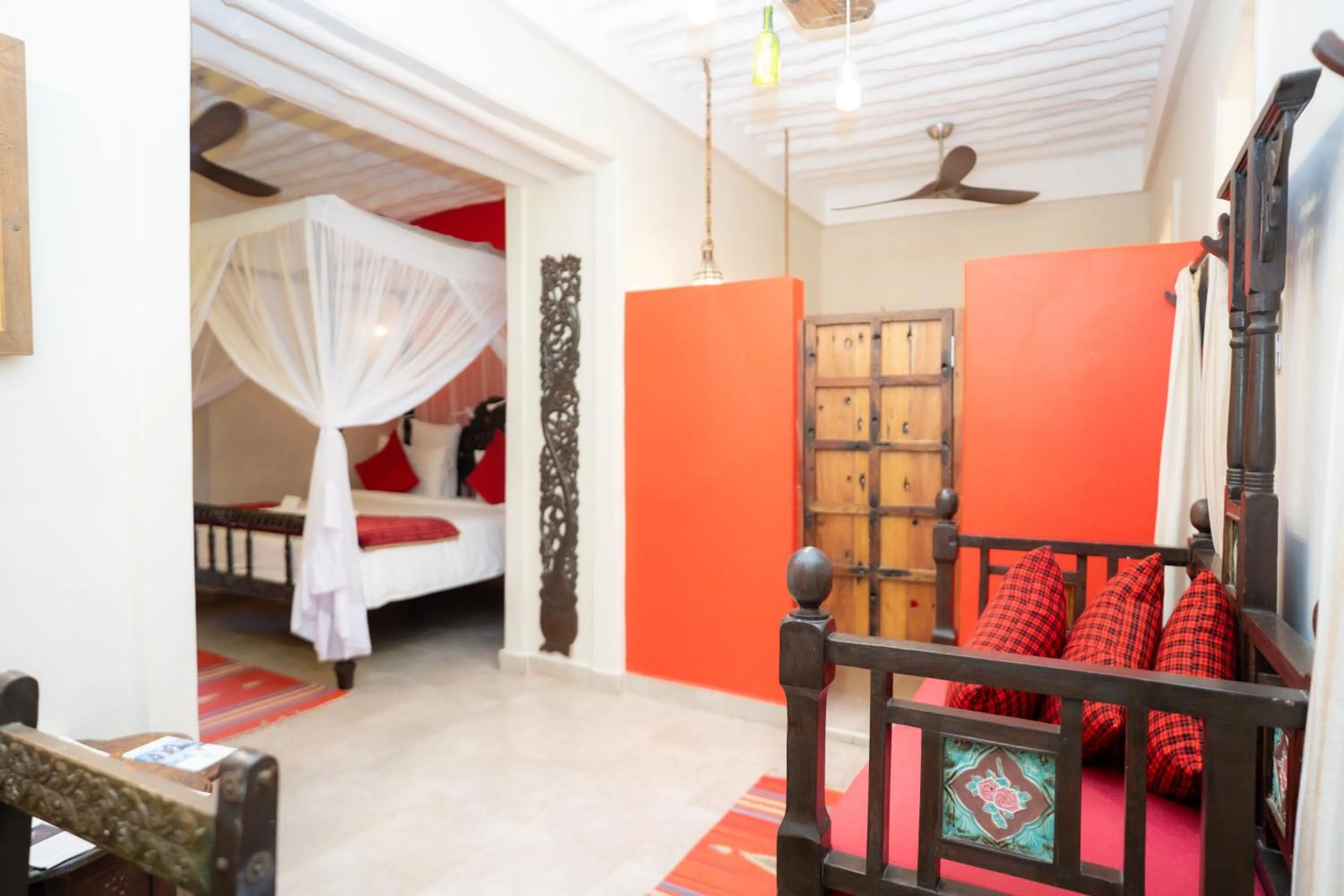 Bed in Jafferji House