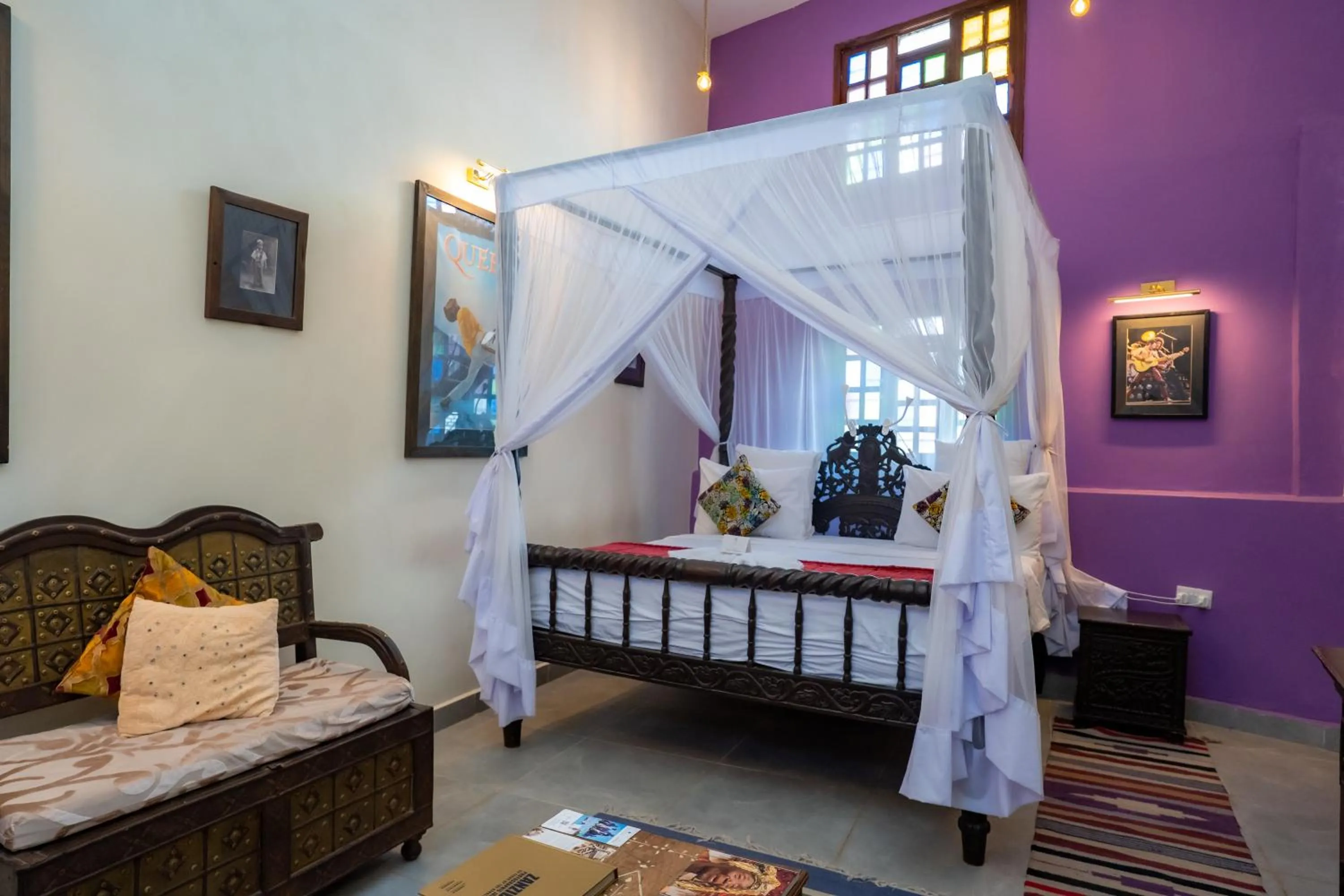 Bed in Jafferji House