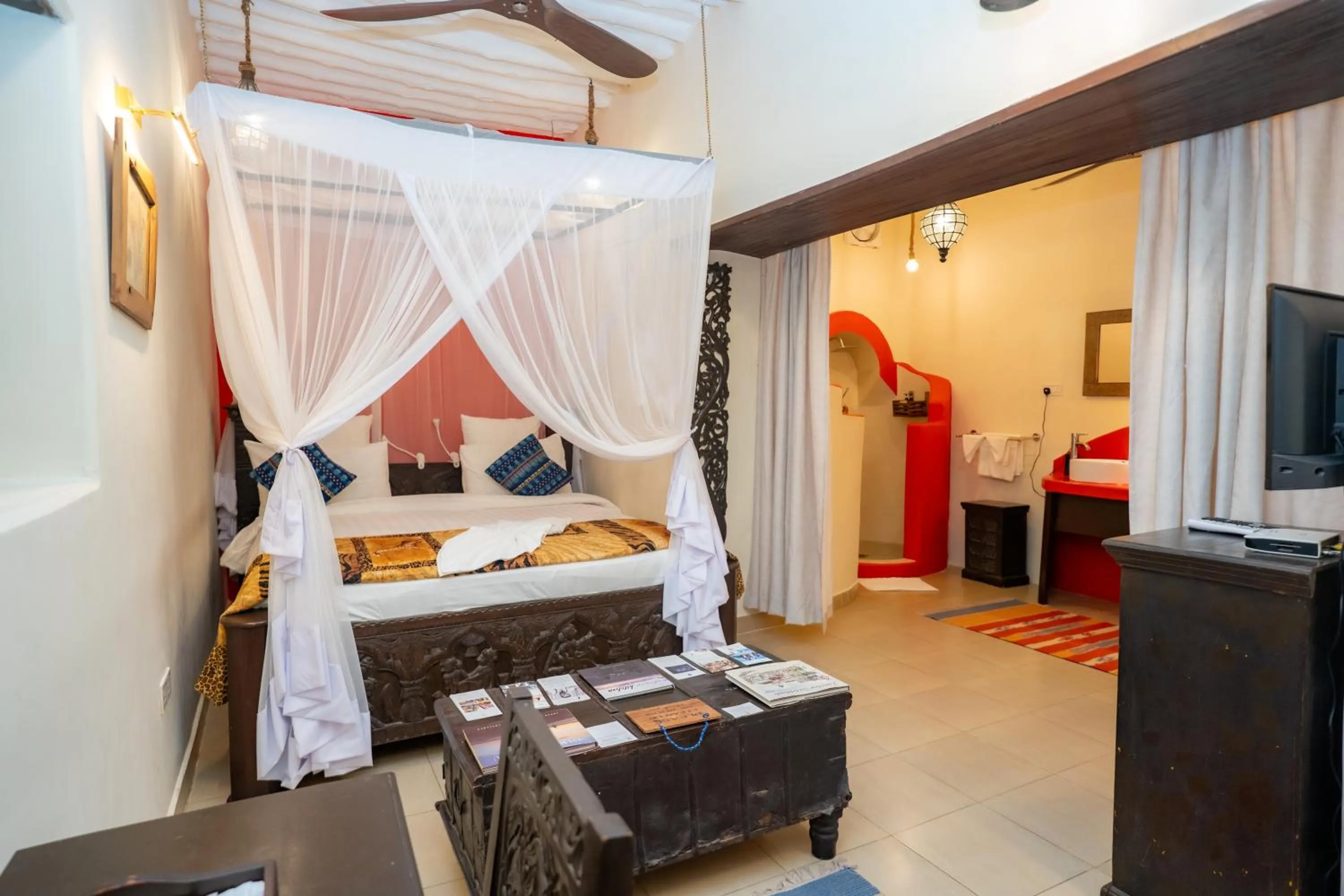 Bed in Jafferji House