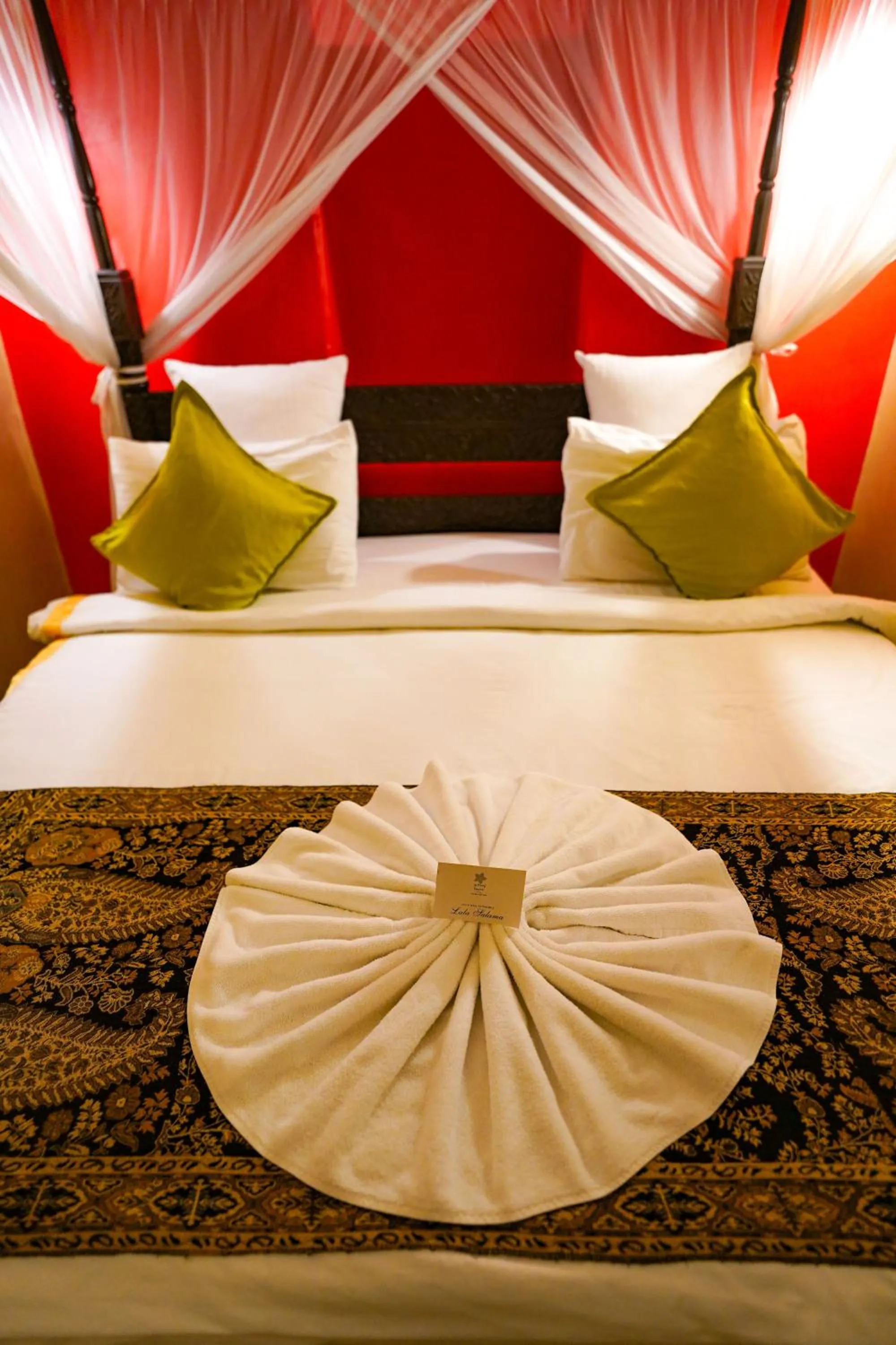 Bed in Jafferji House