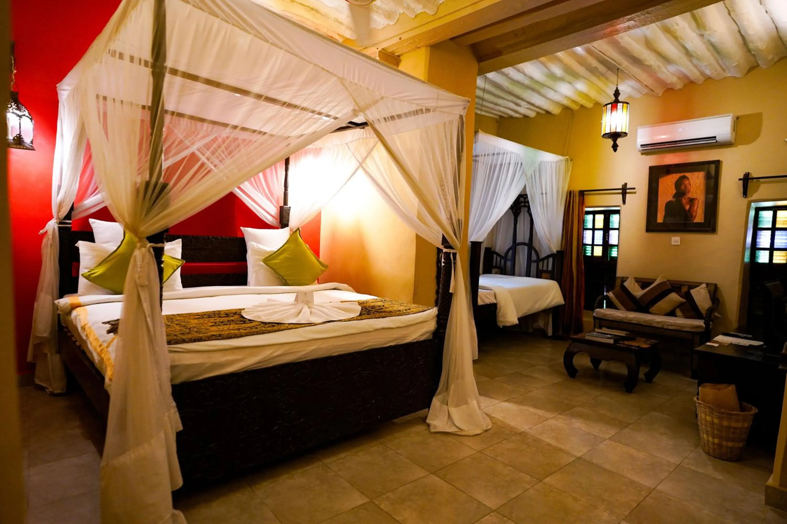 Bed in Jafferji House