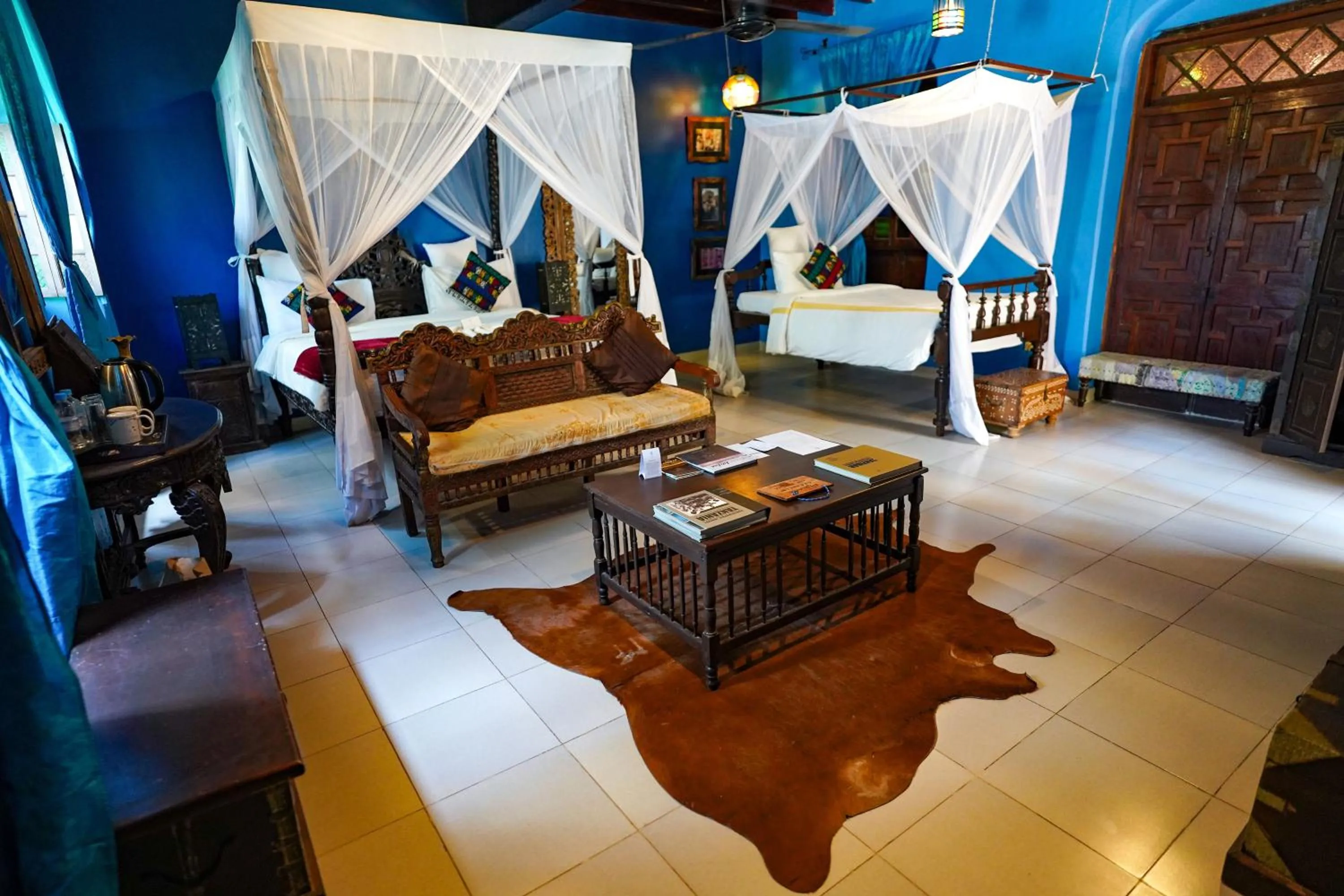 Bed in Jafferji House