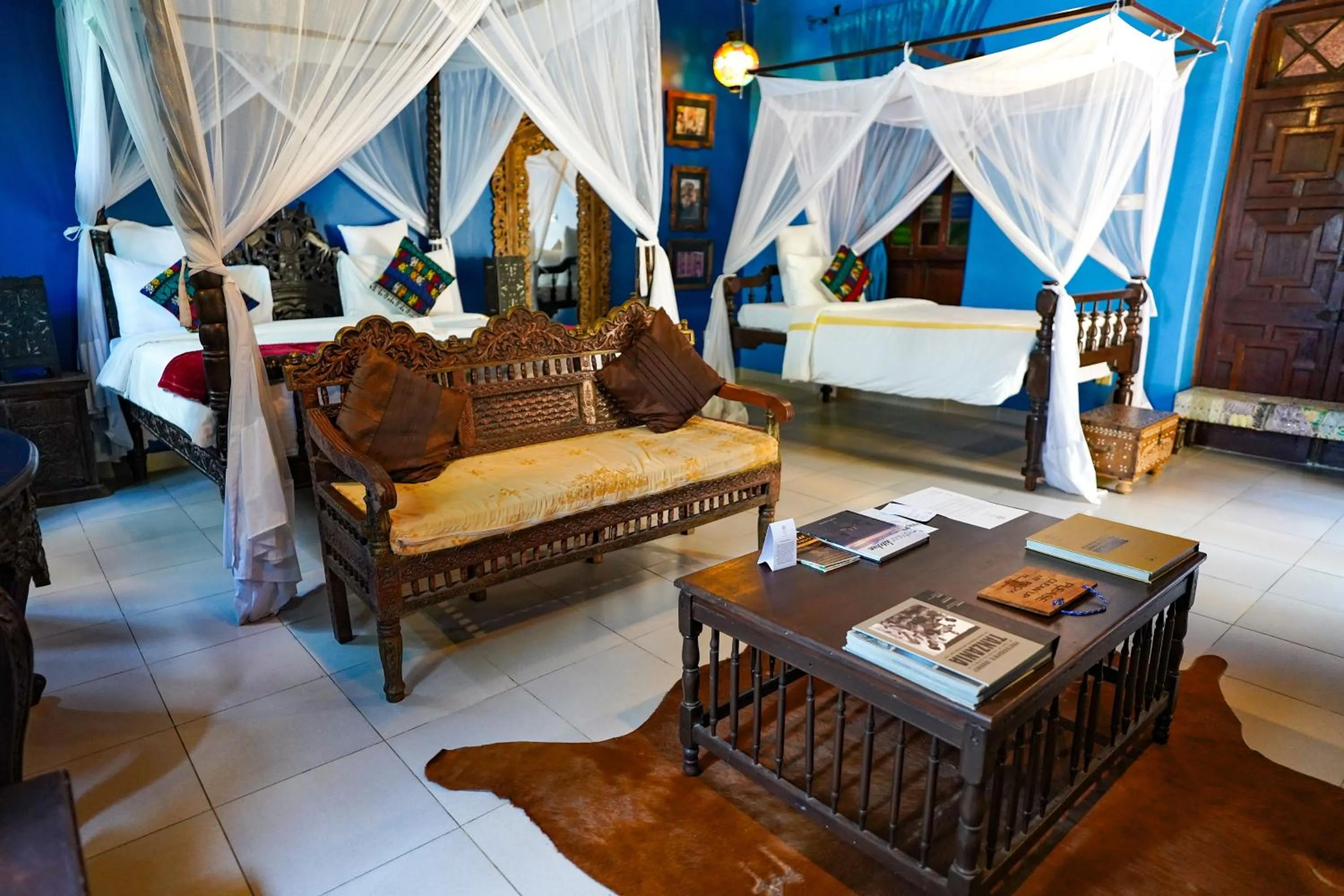 Bed in Jafferji House