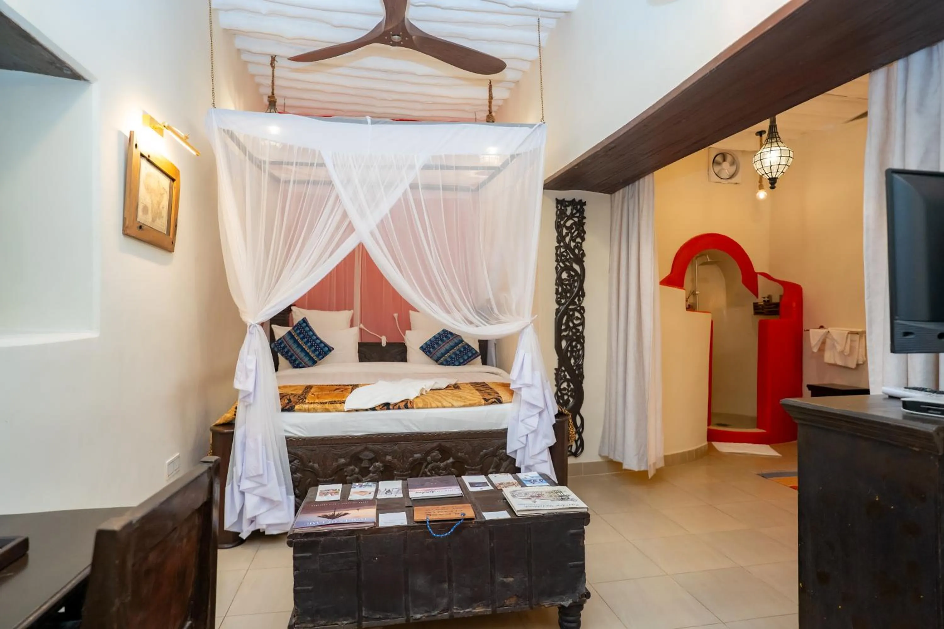 Bed in Jafferji House