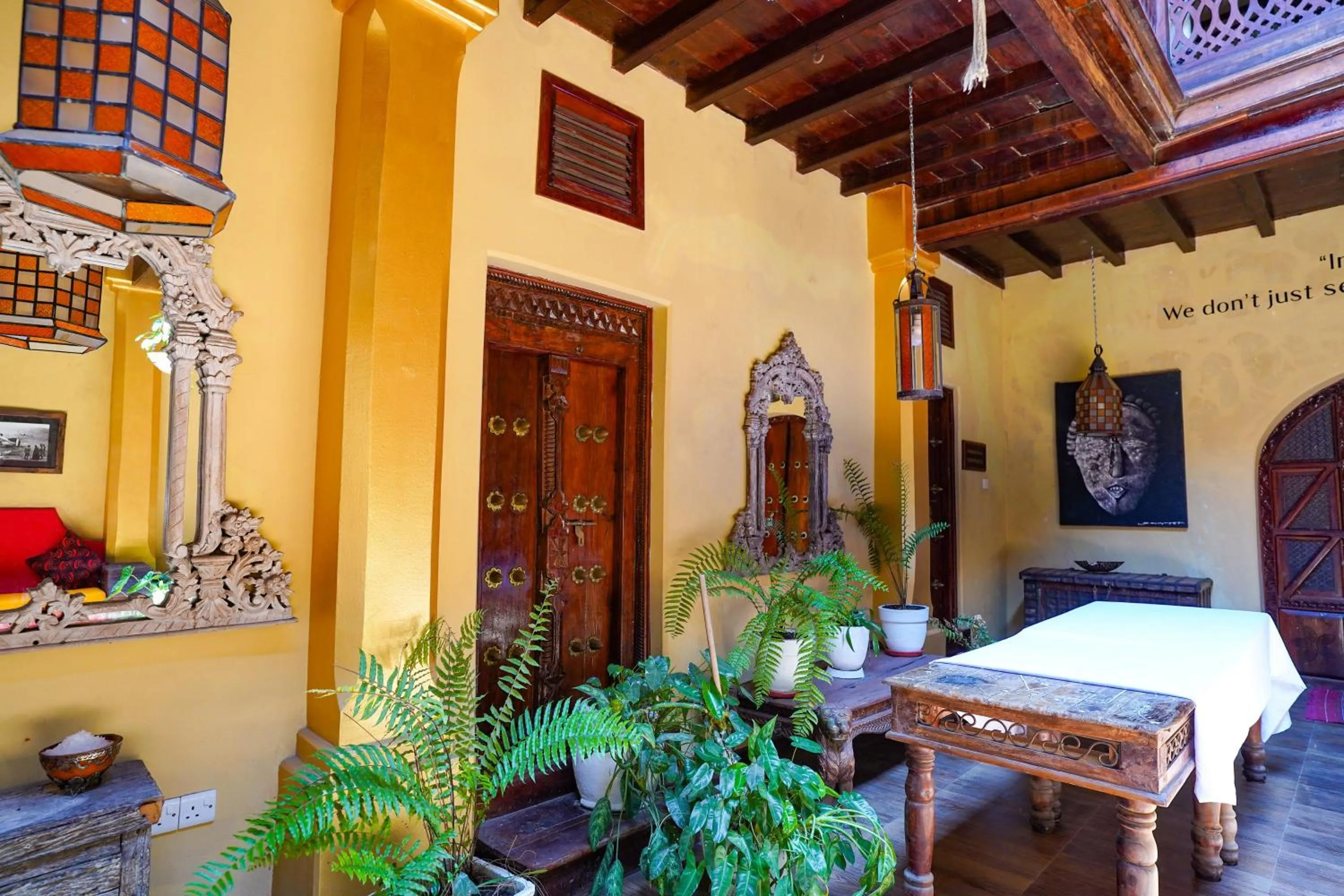 Patio in Jafferji House