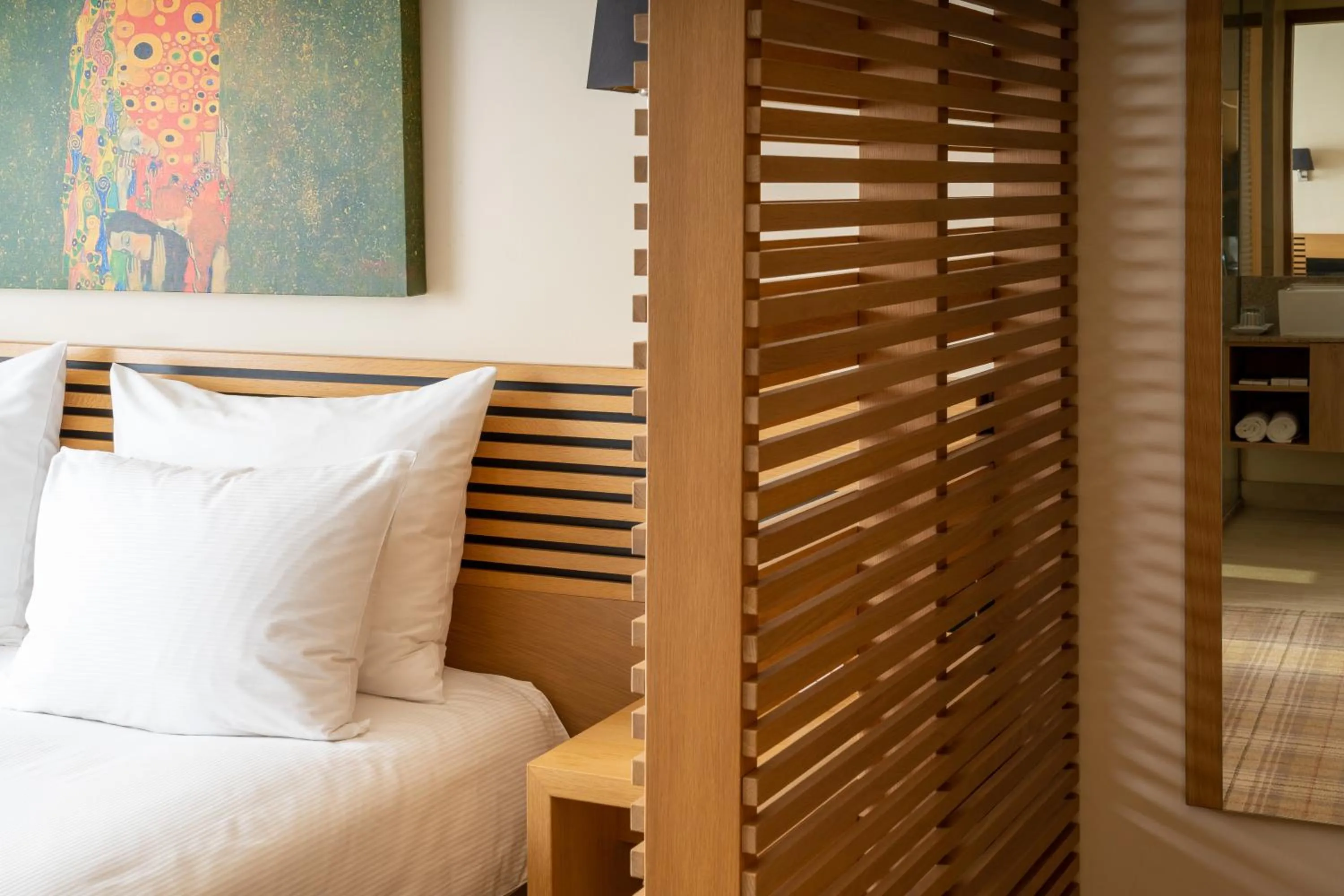 Bed in Ana Hotels Sport Poiana Brasov