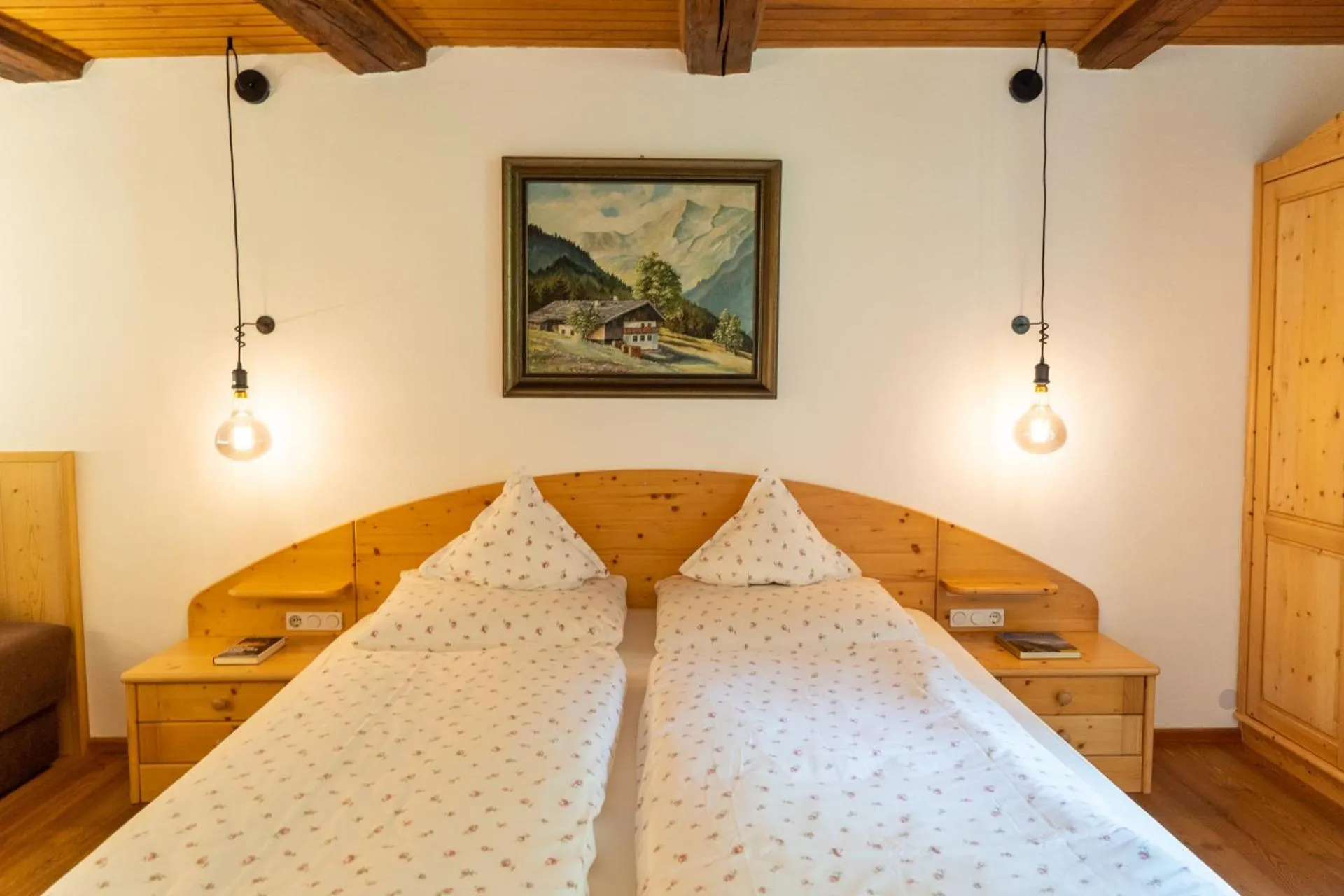 Bed in Ganoihof apartments