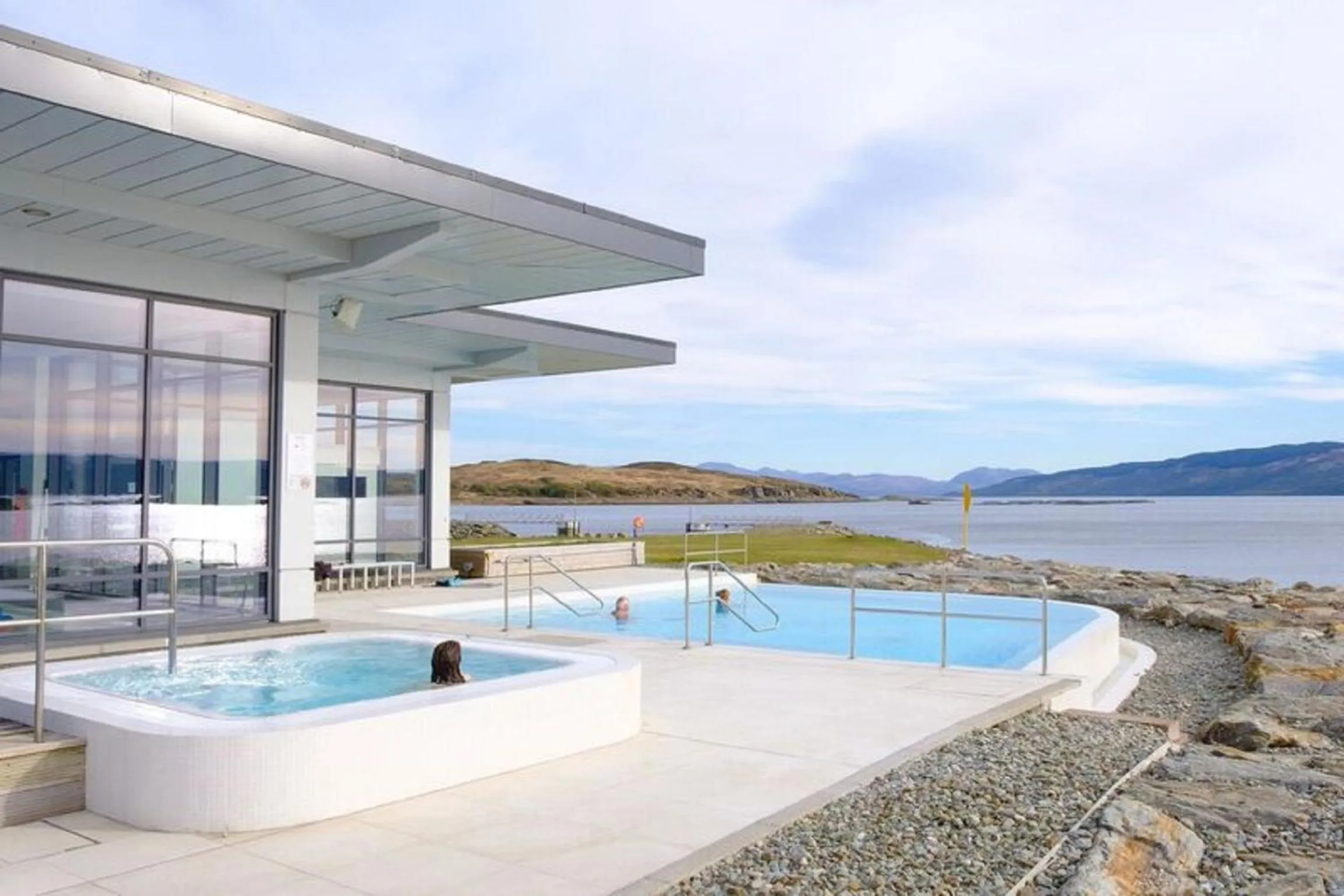 Hot Tub in Portavadie Loch Fyne Scotland