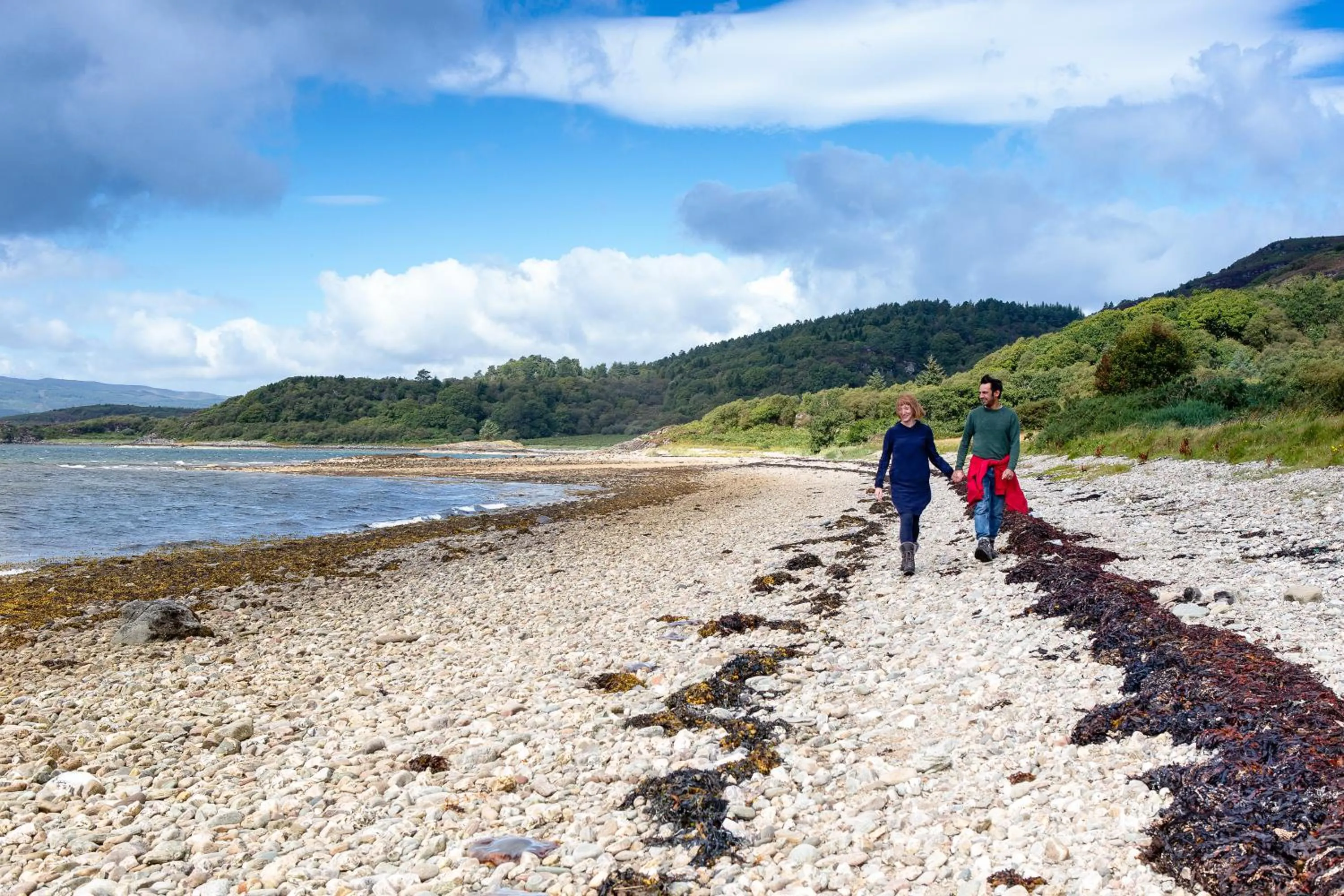 Spring in Portavadie Loch Fyne Scotland