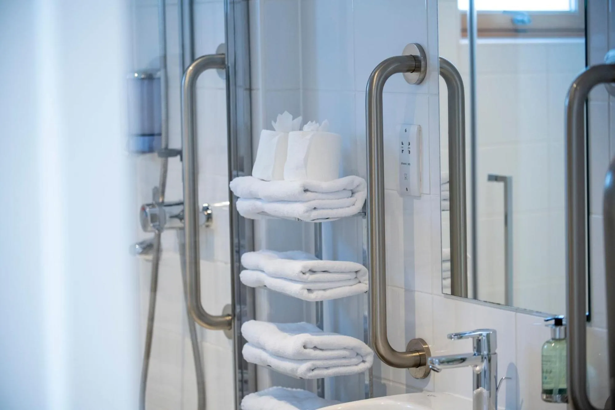 Shower in Portavadie Loch Fyne Scotland