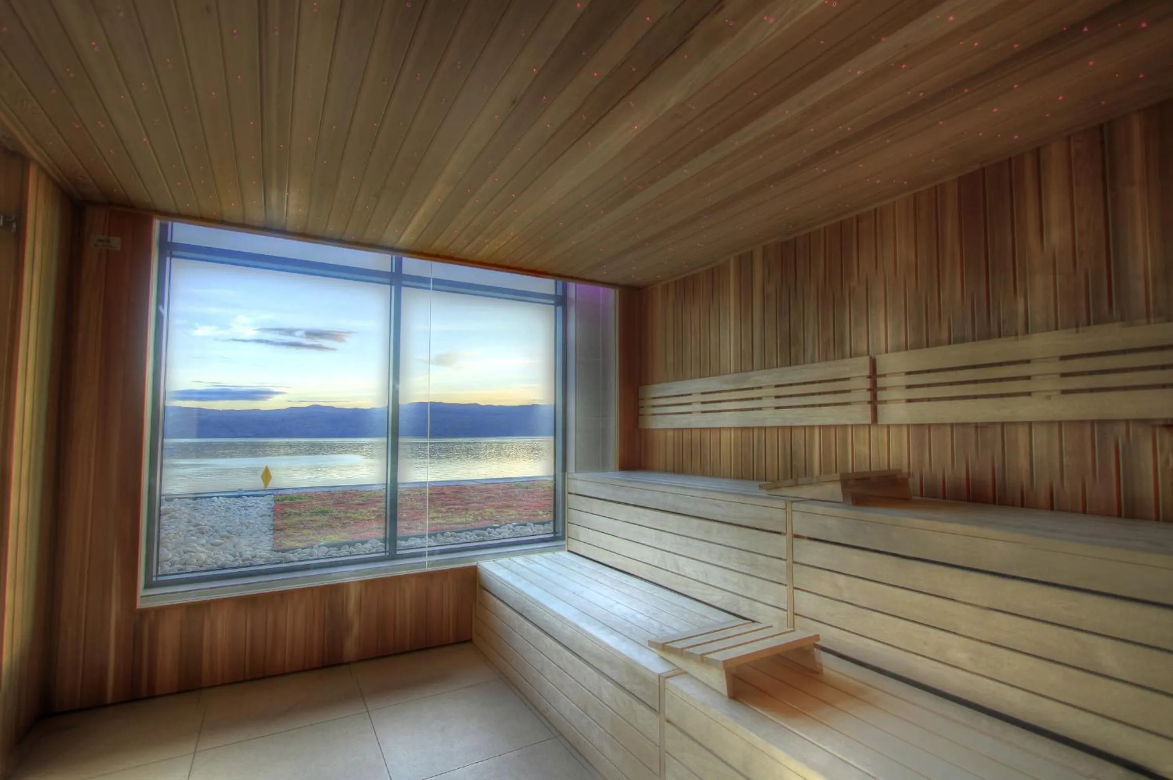Sauna in Portavadie Loch Fyne Scotland