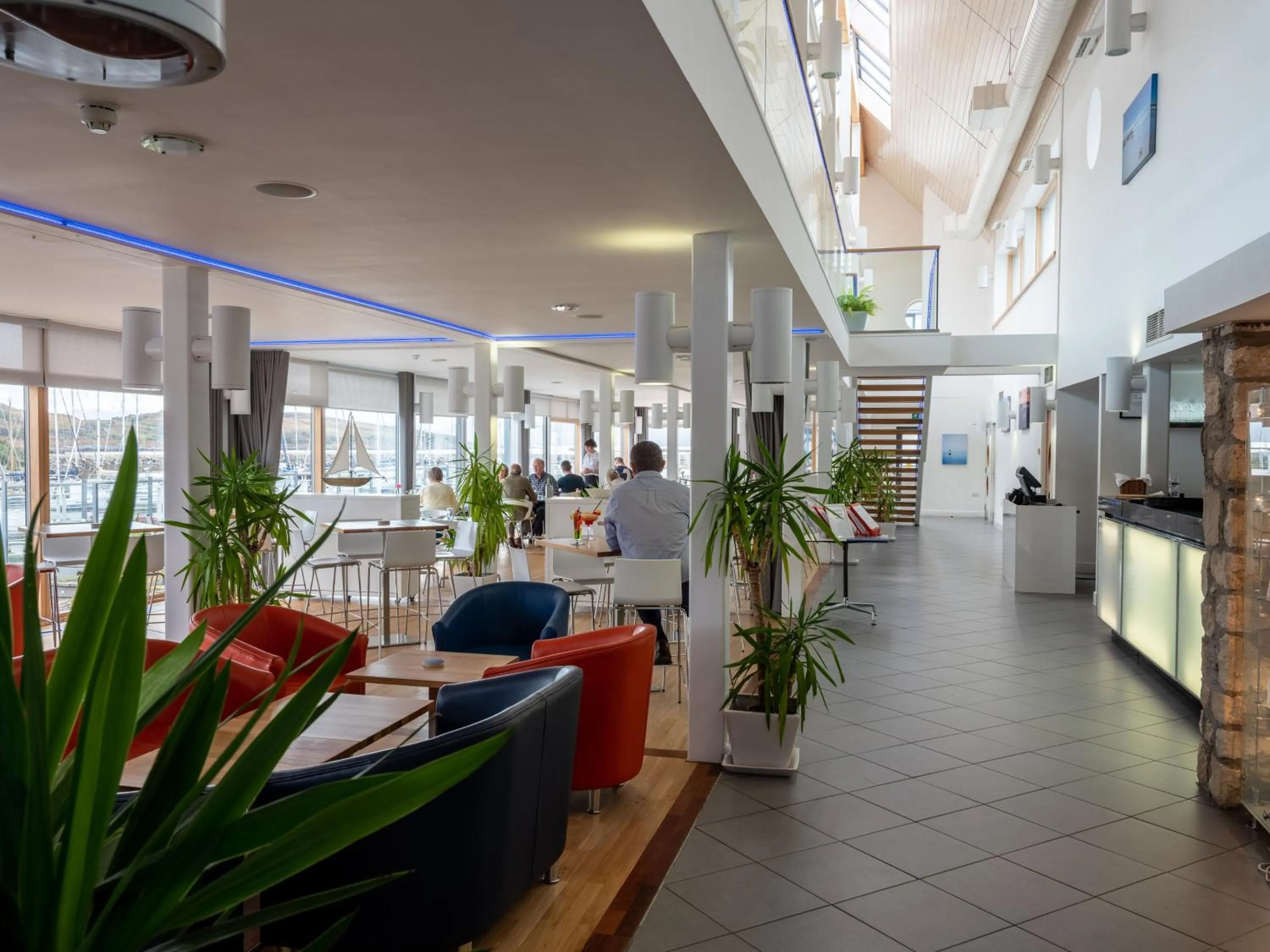 Lounge or bar in Portavadie Loch Fyne Scotland