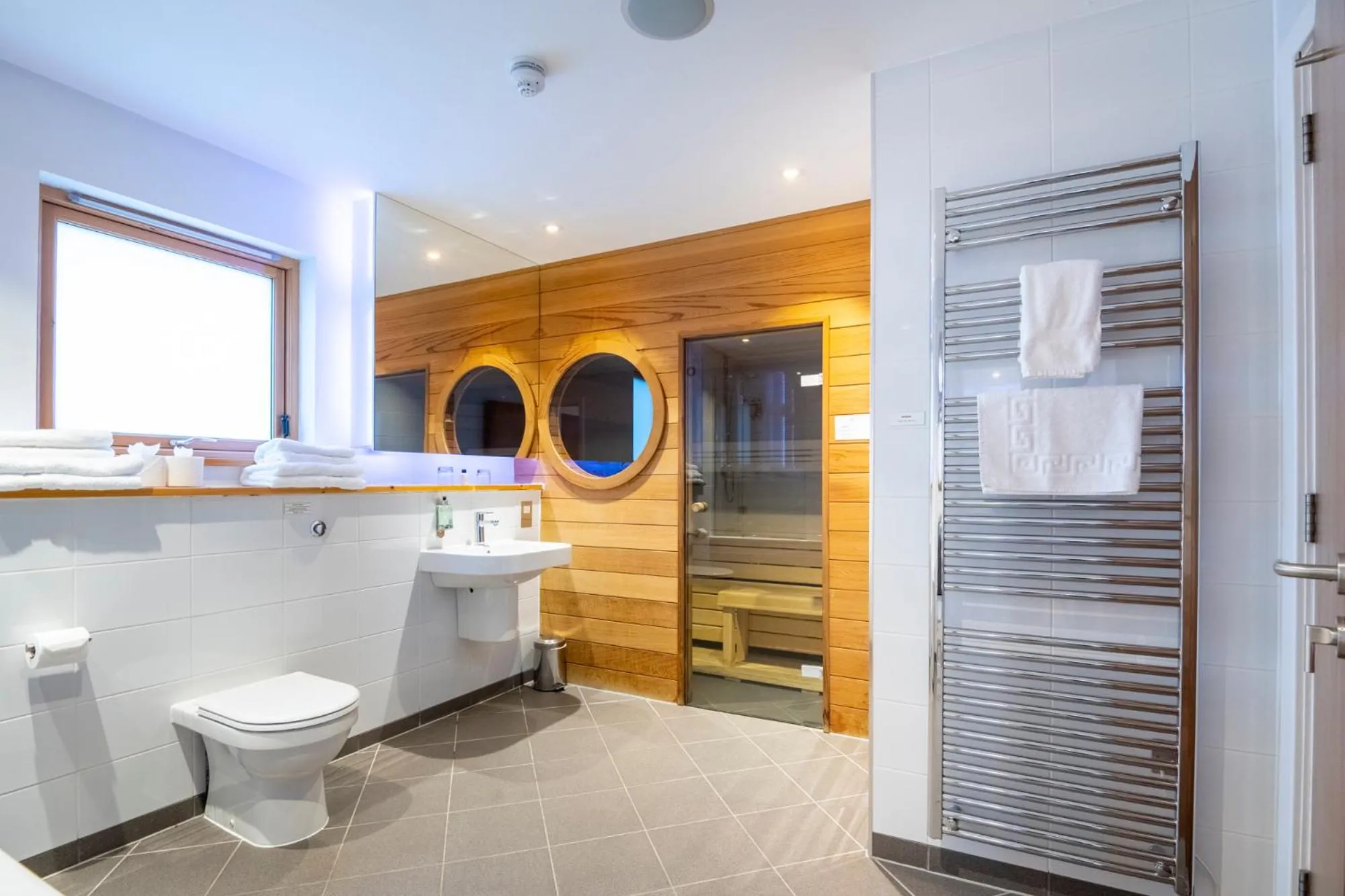 Shower in Portavadie Loch Fyne Scotland