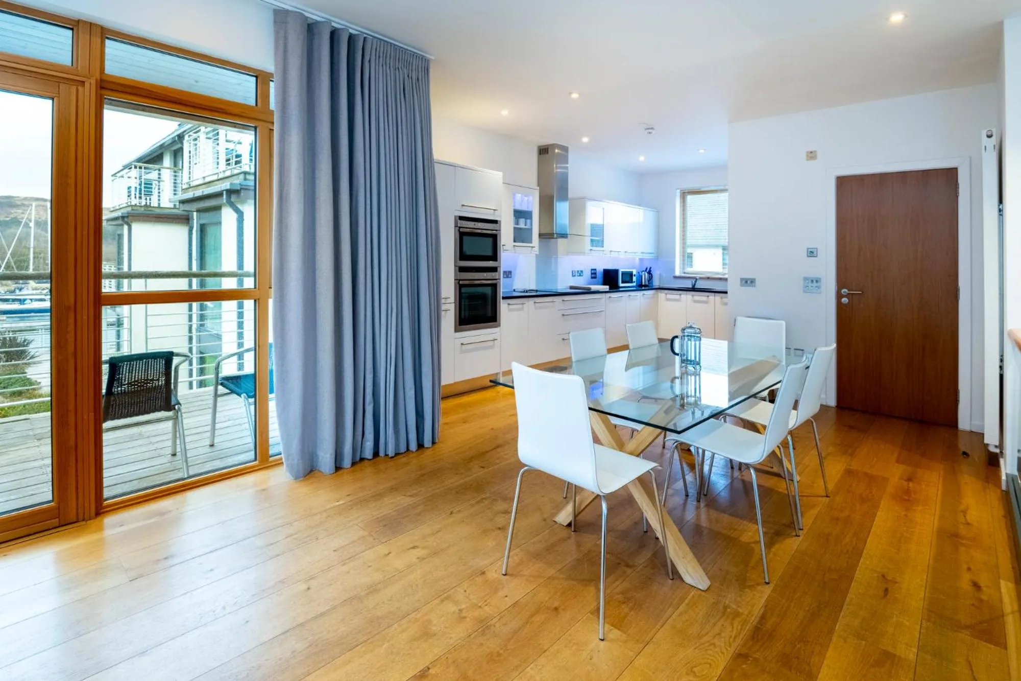 Kitchen or kitchenette in Portavadie Loch Fyne Scotland