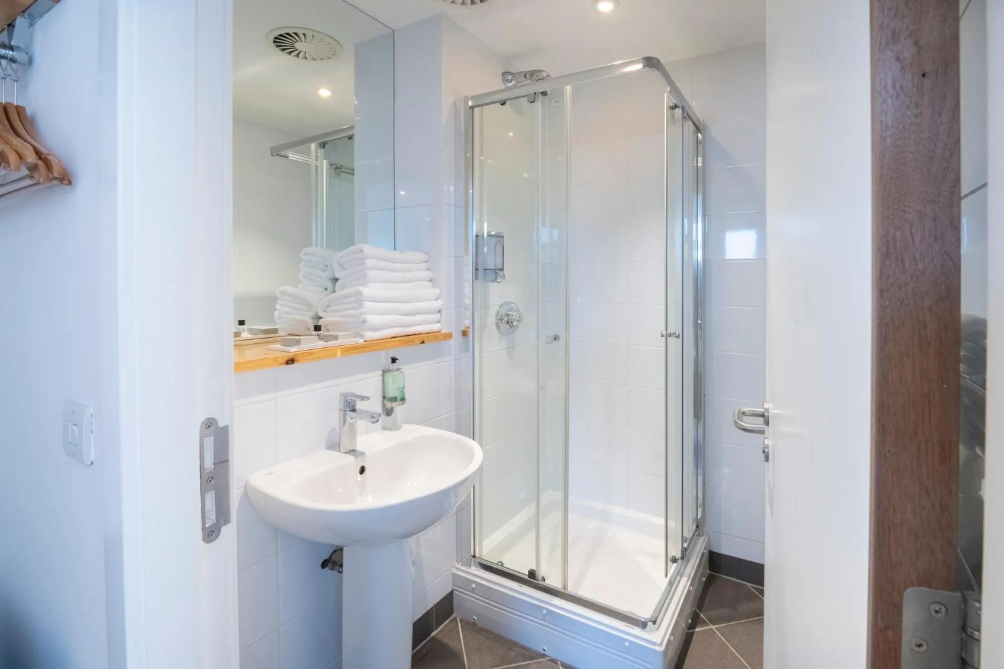 Shower in Portavadie Loch Fyne Scotland