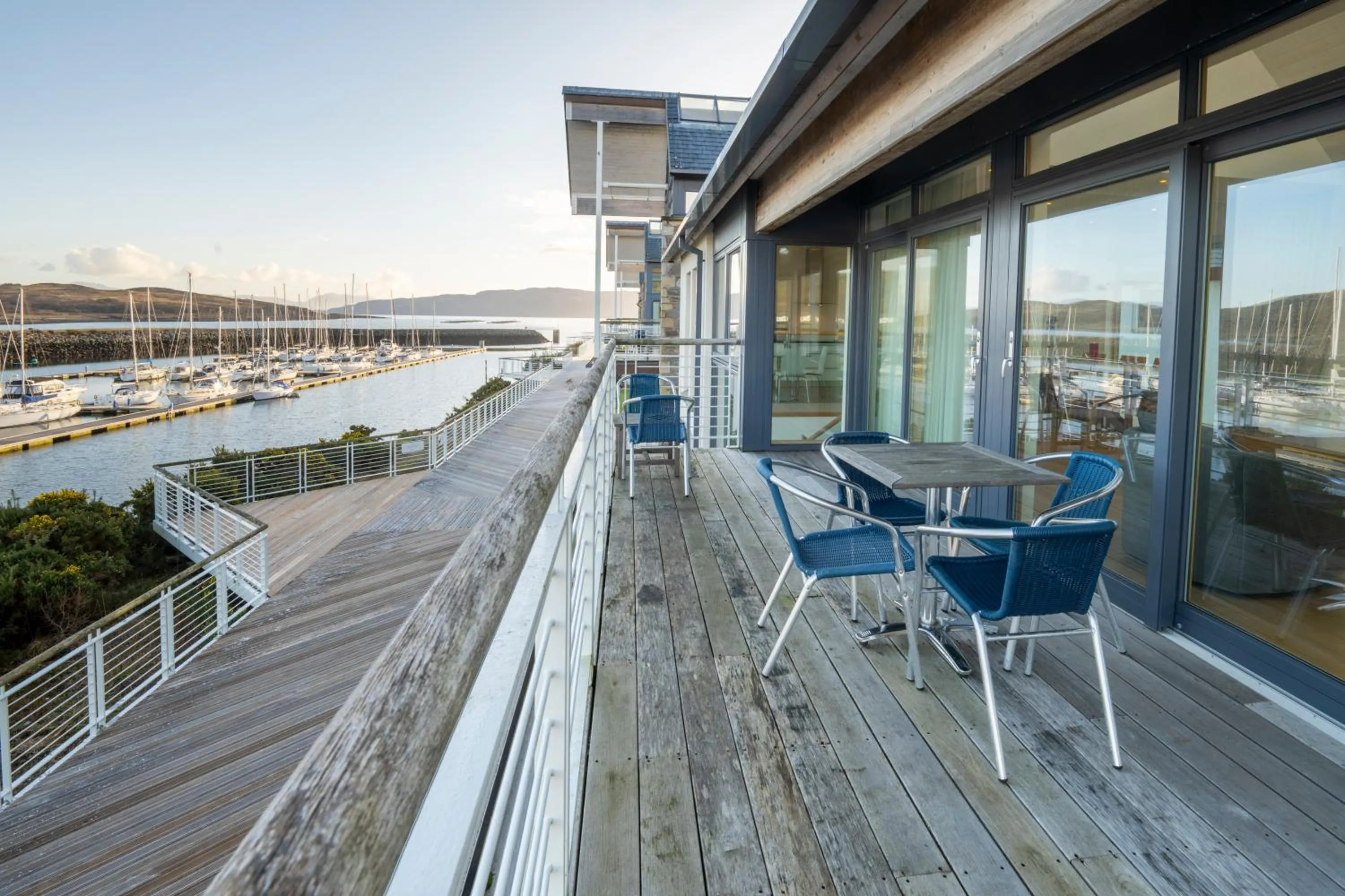 Natural landscape in Portavadie Loch Fyne Scotland