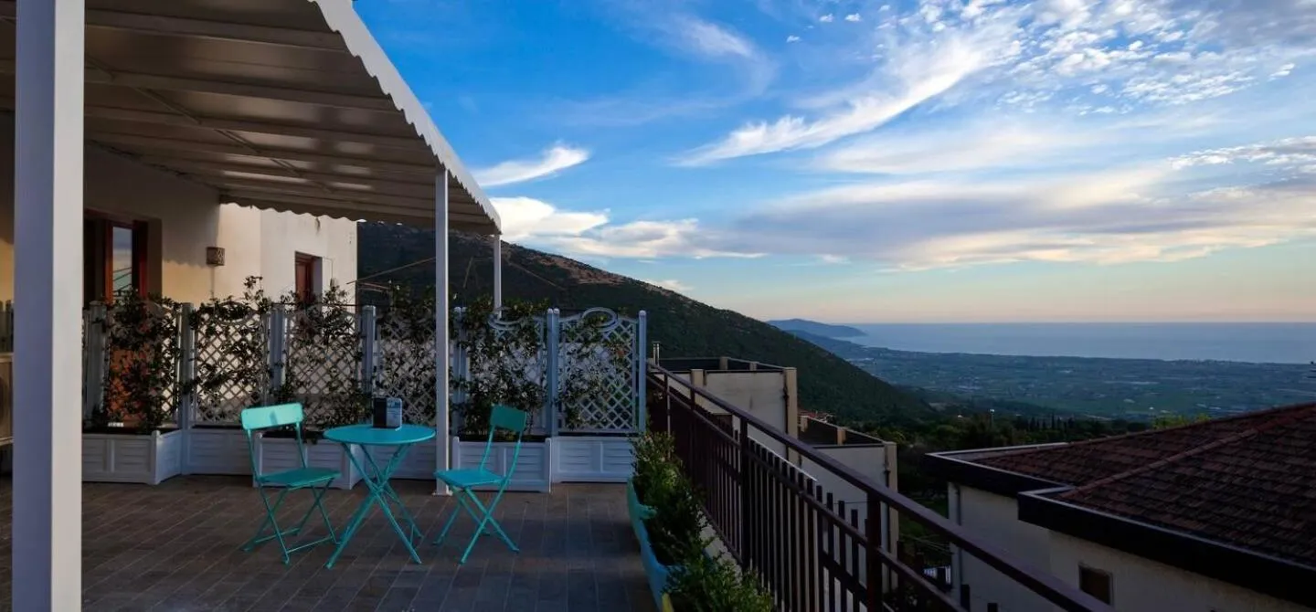 Balcony/Terrace in La terrazza dei tramonti
