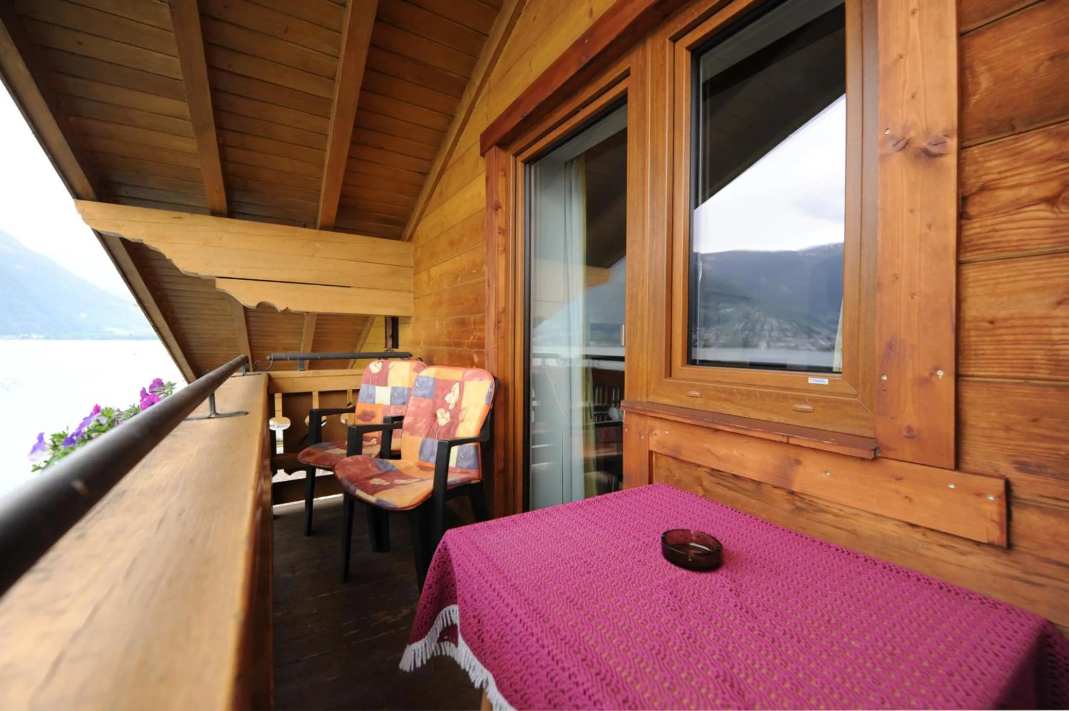 Balcony/Terrace in Hotel-Garni Seestrand