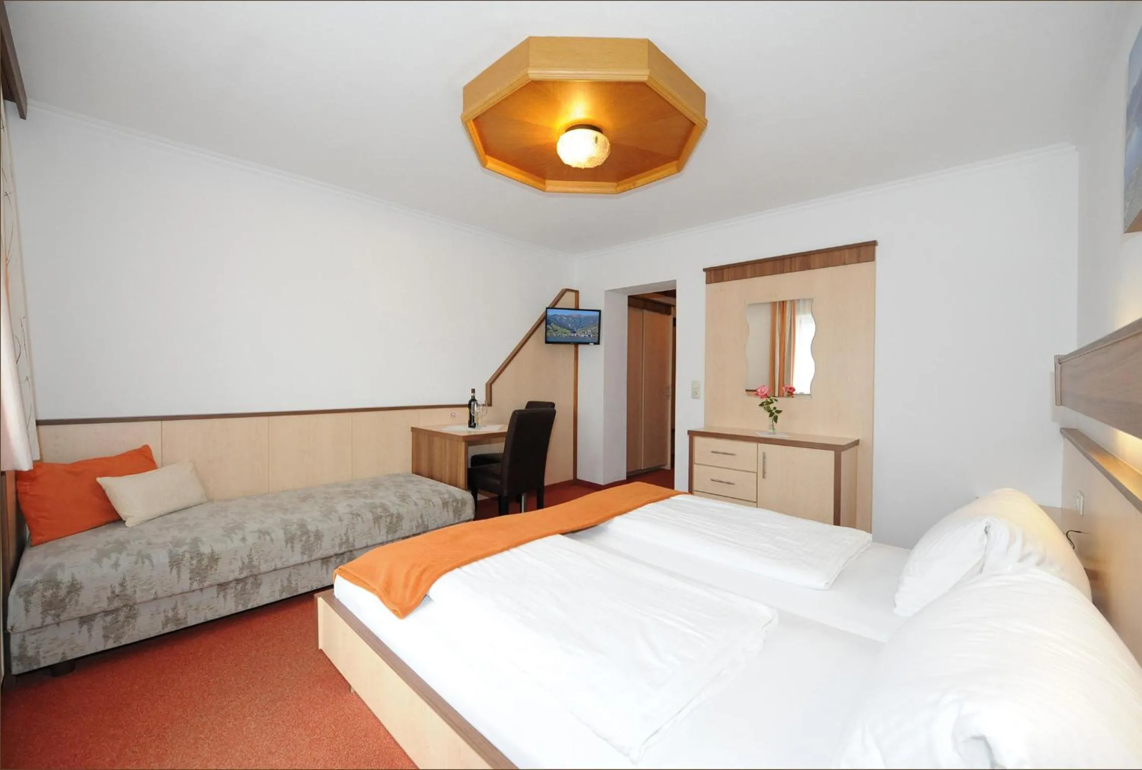 Bedroom, Bed in Hotel-Garni Seestrand