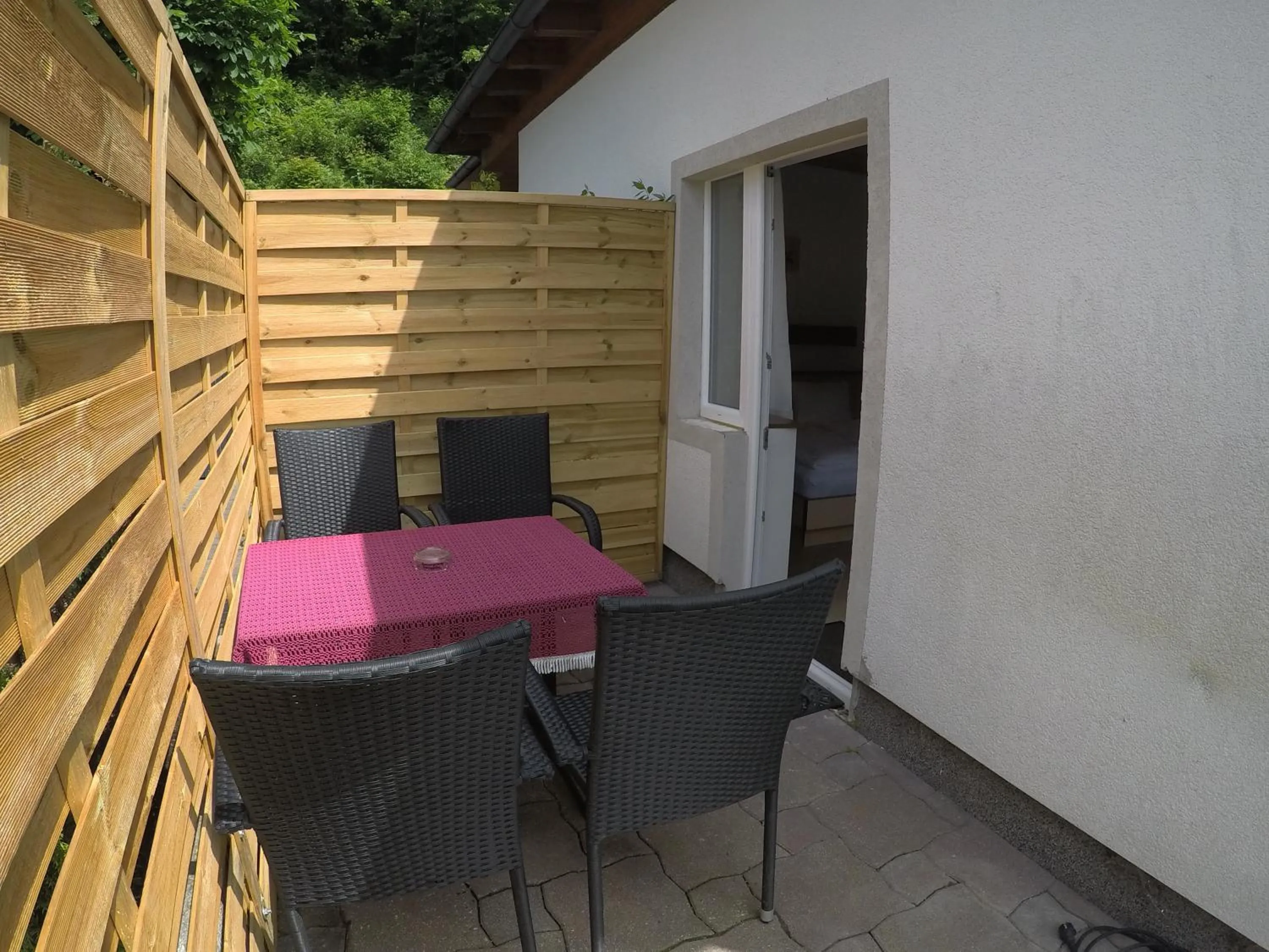 Balcony/Terrace in Hotel-Garni Seestrand