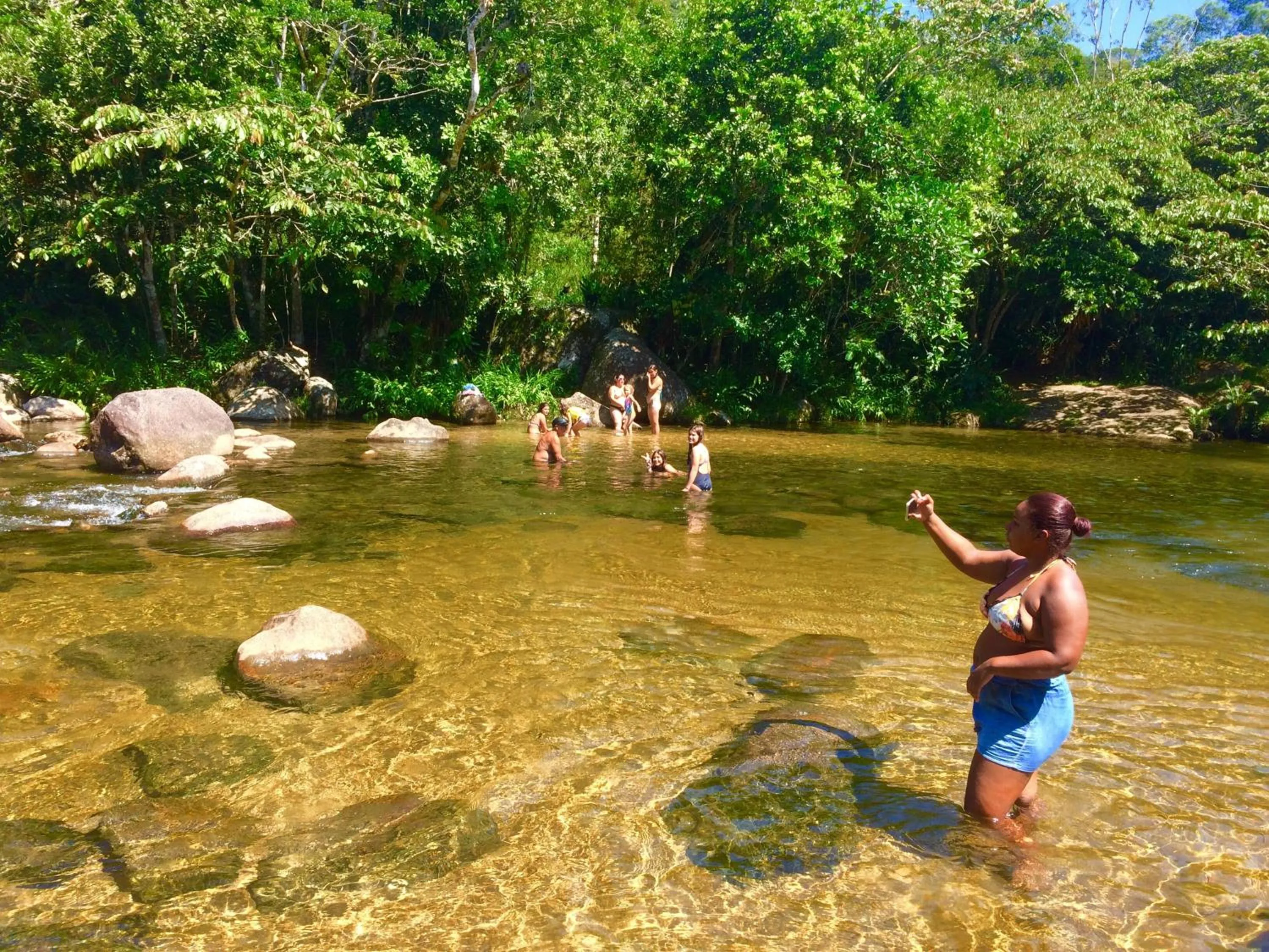 Natural landscape in Praia Maranduba