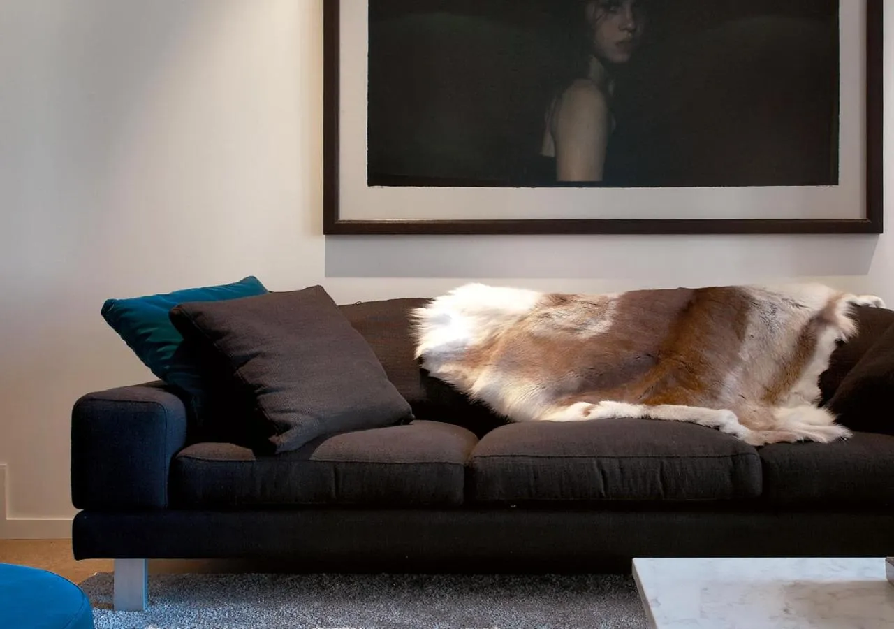 Seating area in Port Phillip Estate