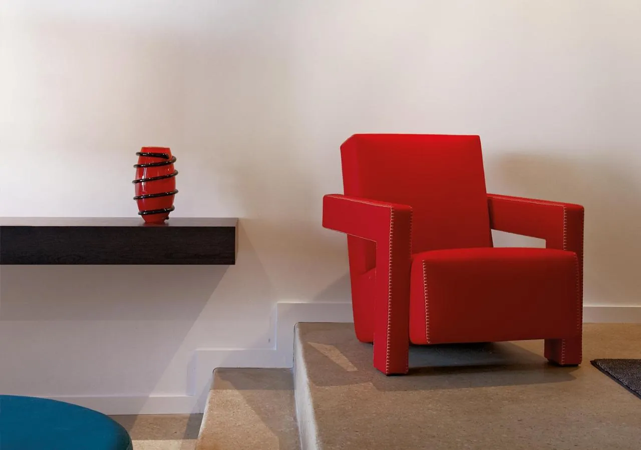 Seating area in Port Phillip Estate