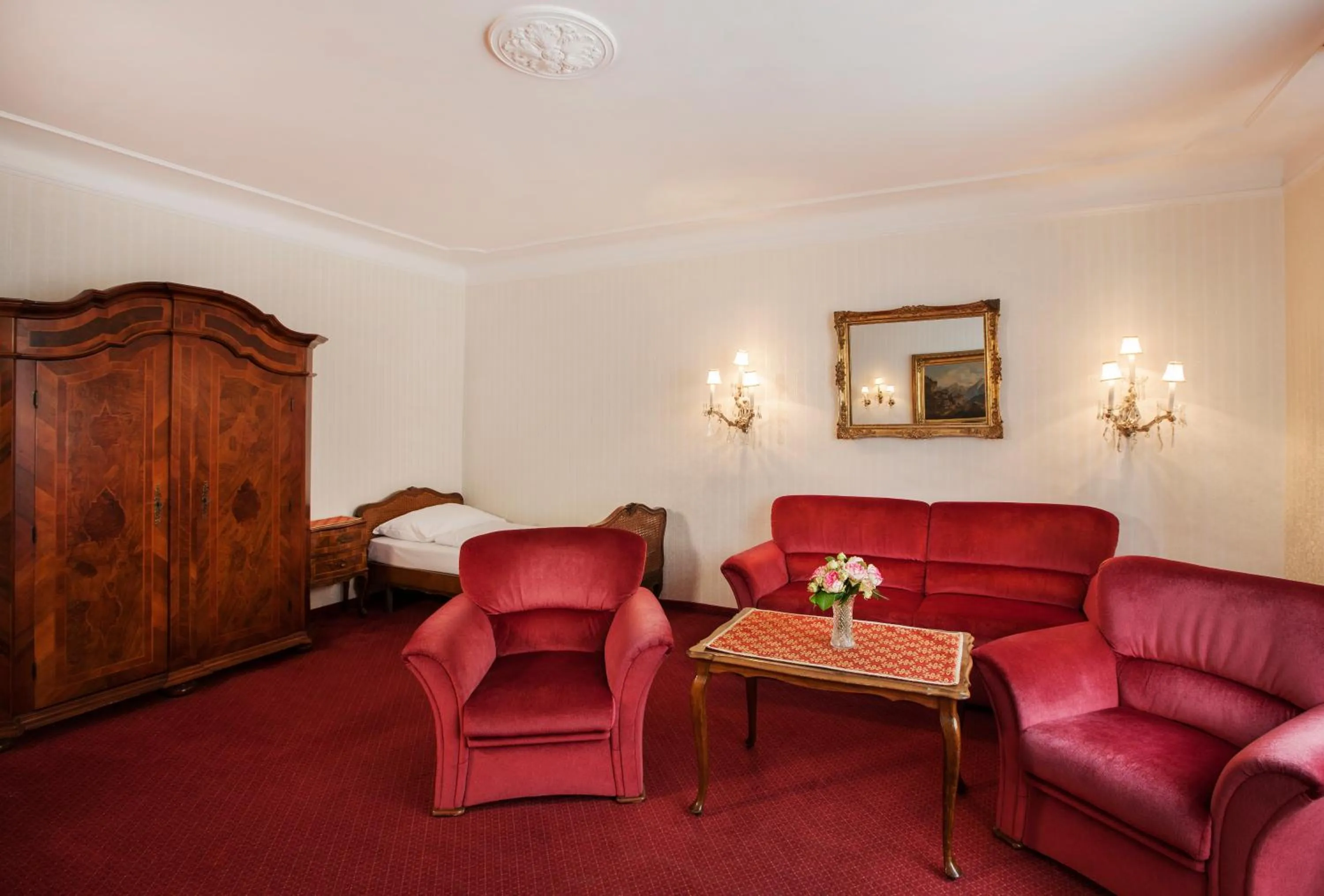 Living room in Hotel Pension Suzanne