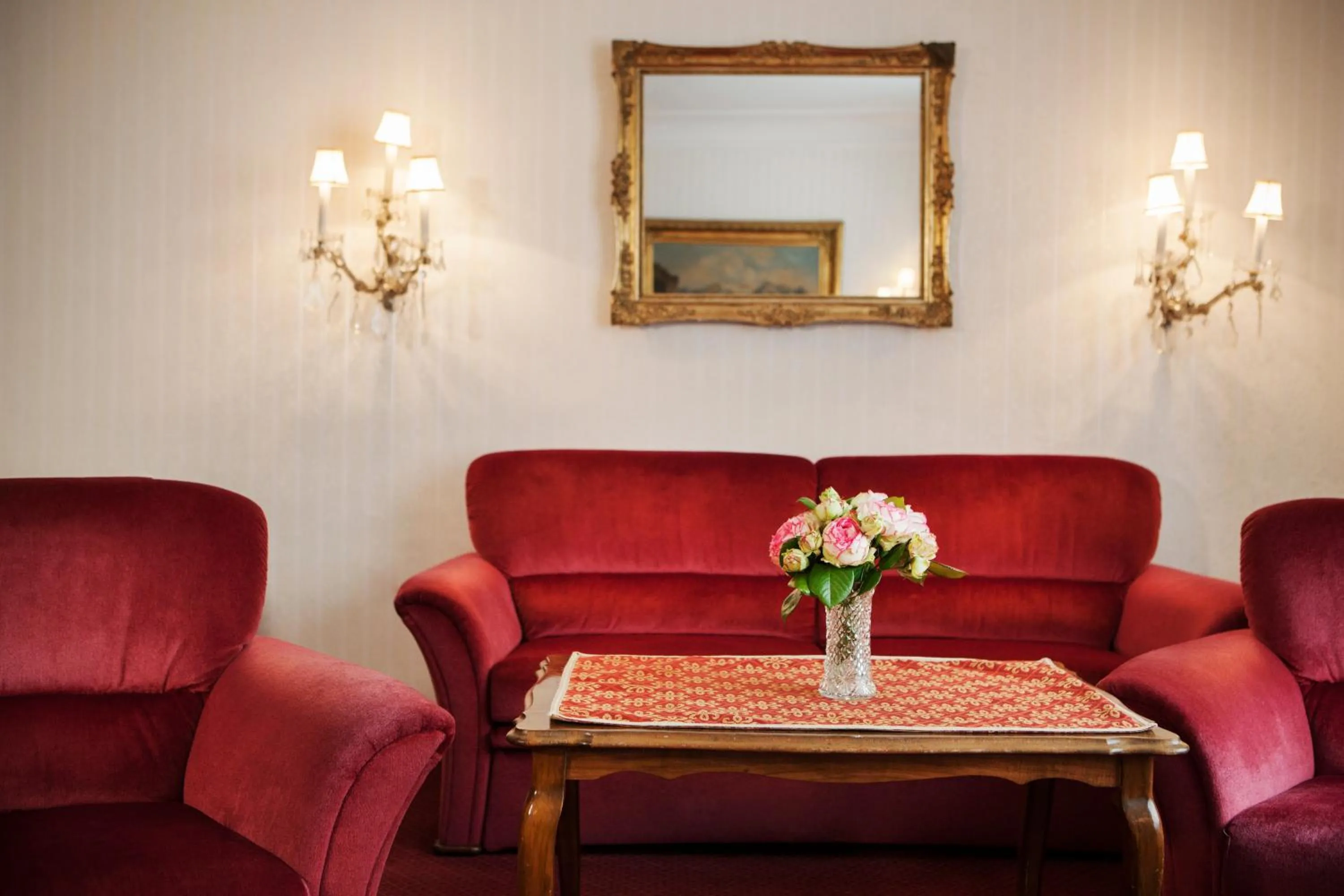 Living room in Hotel Pension Suzanne