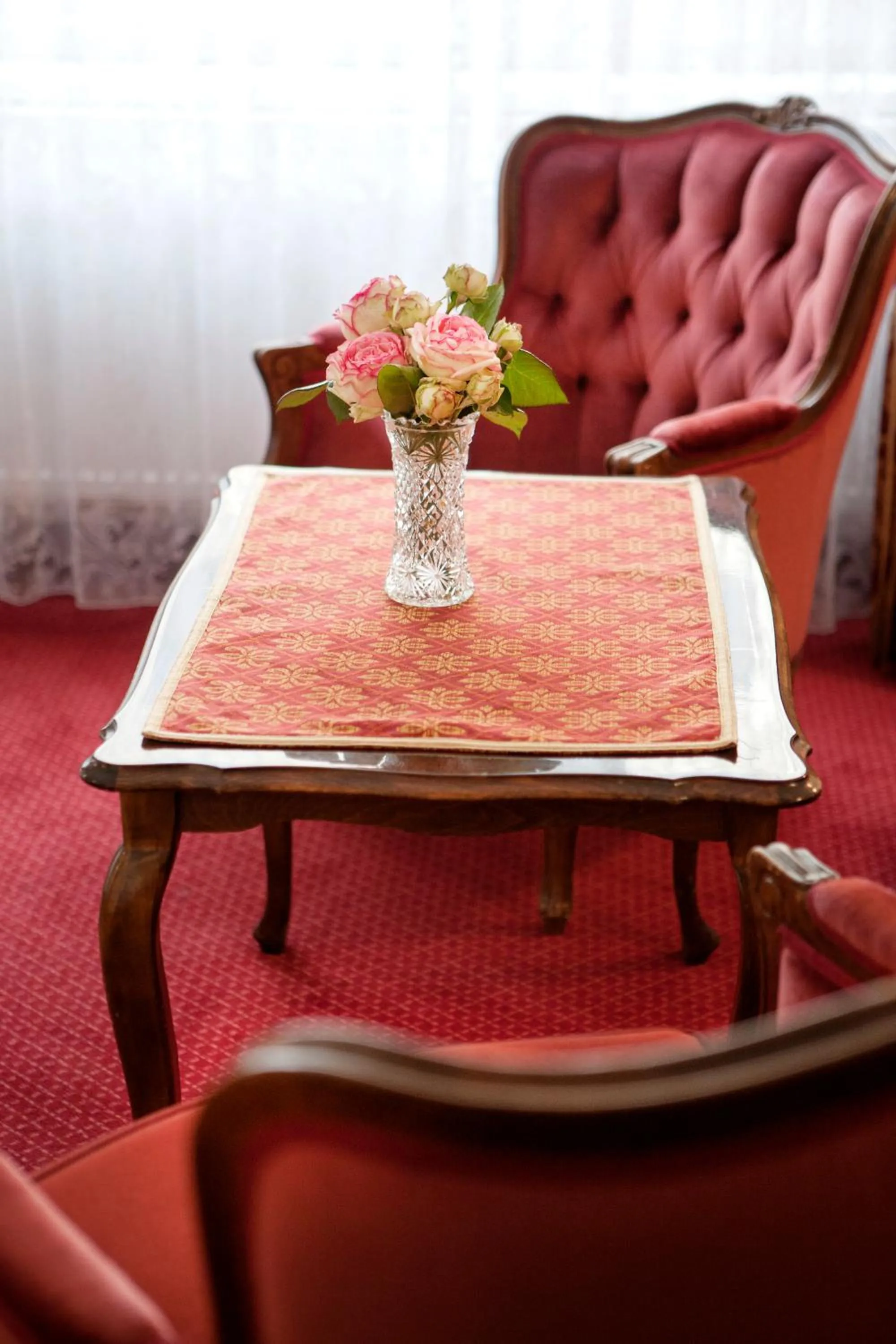 Decorative detail in Hotel Pension Suzanne