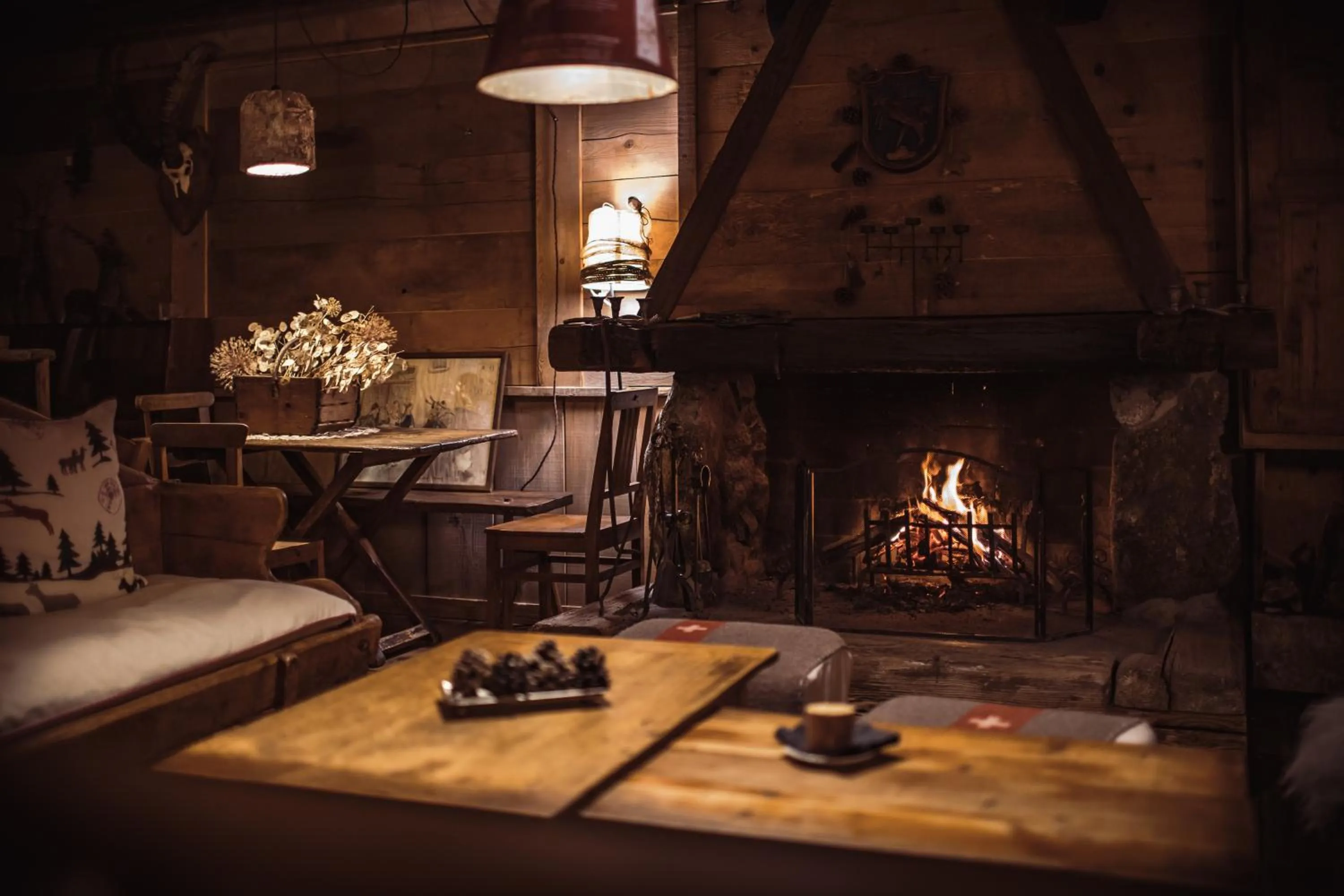 Lounge or bar in Chalet Svizzero