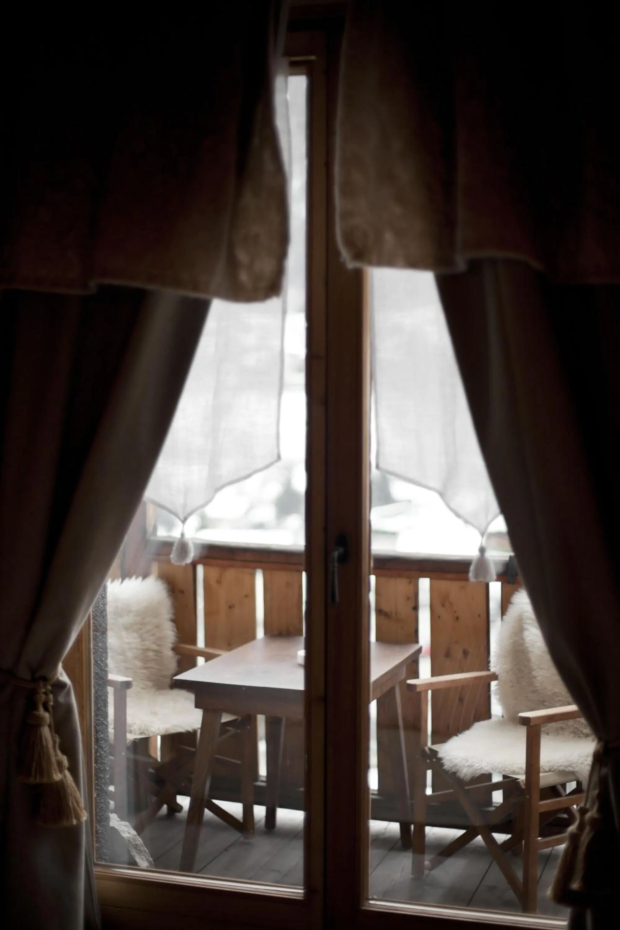 Balcony/Terrace in Chalet Svizzero