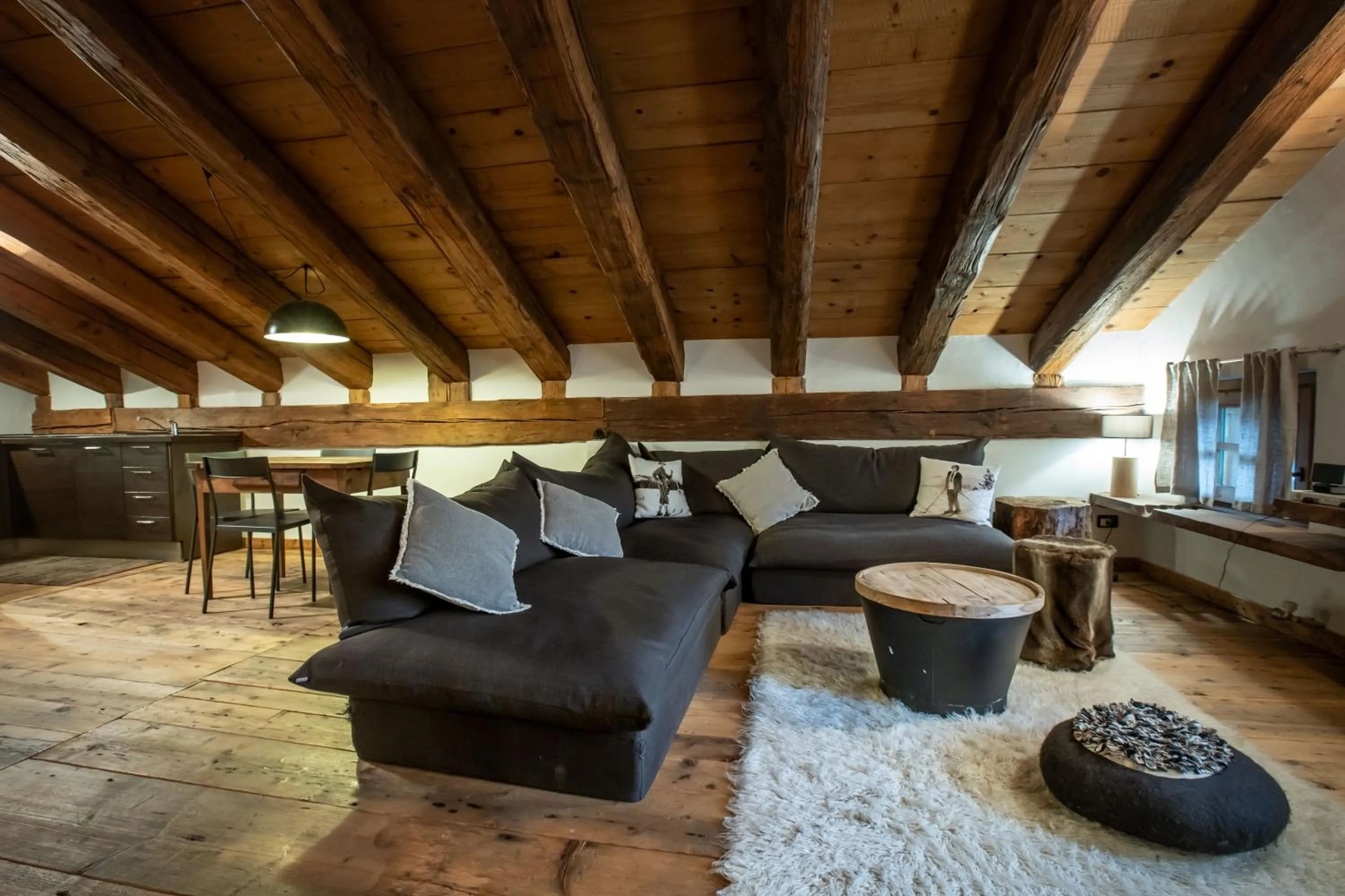 Living room in Chalet Svizzero