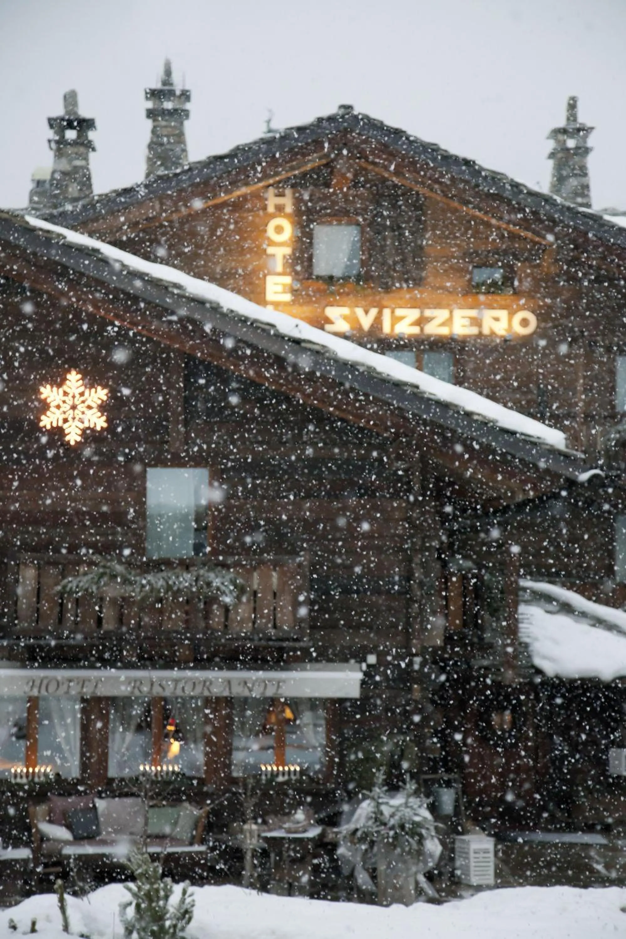 Facade/entrance in Chalet Svizzero