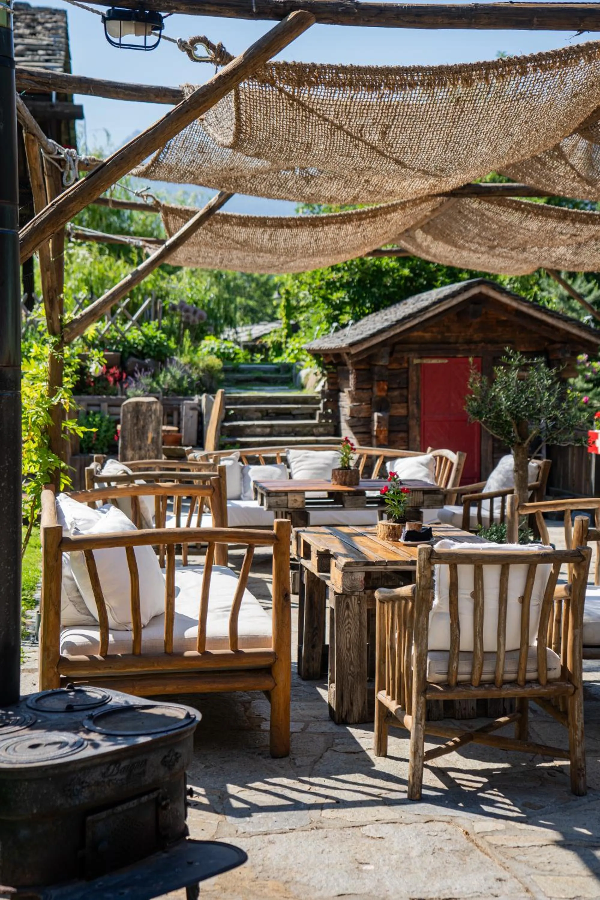 Garden in Chalet Svizzero