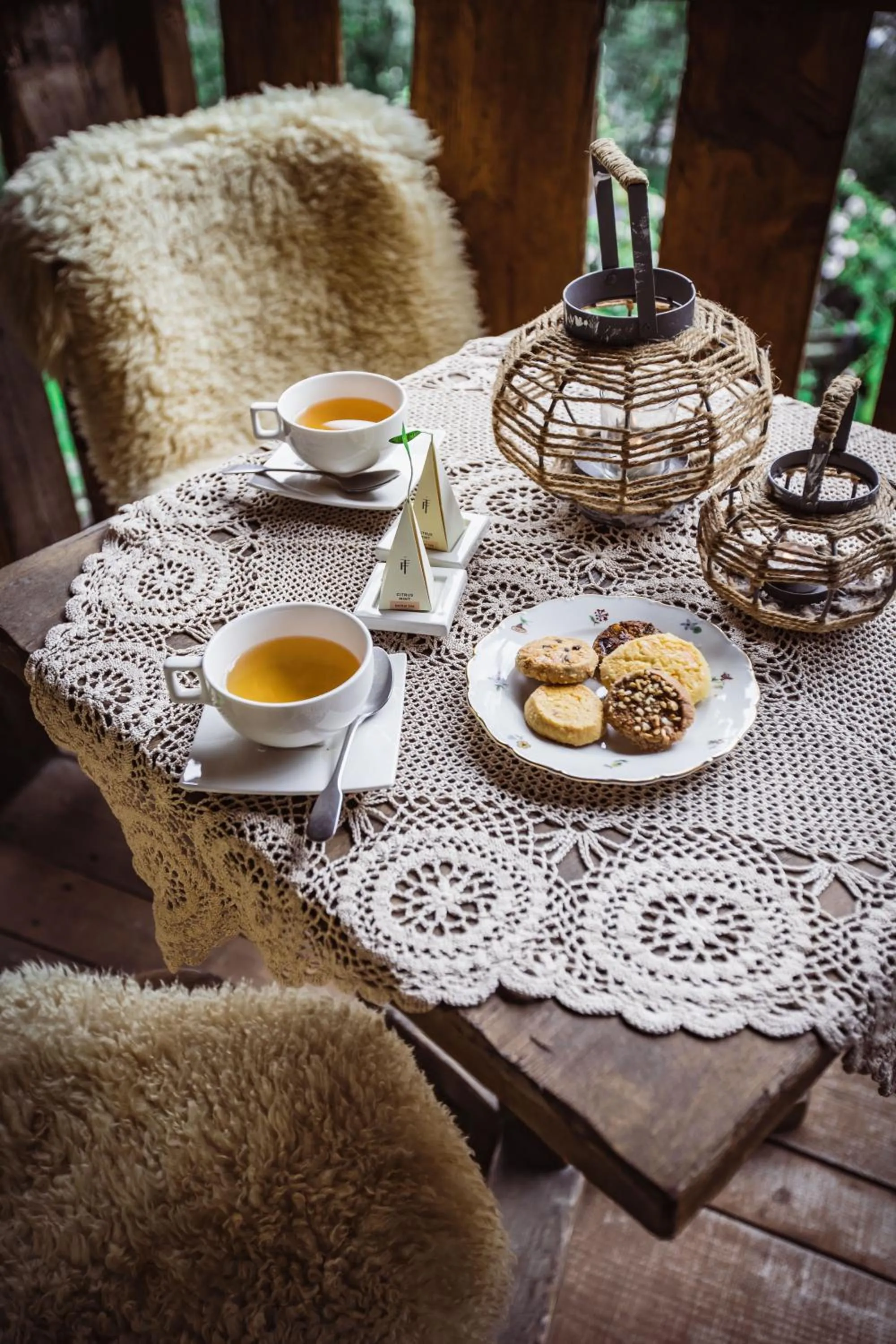 Balcony/Terrace in Chalet Svizzero