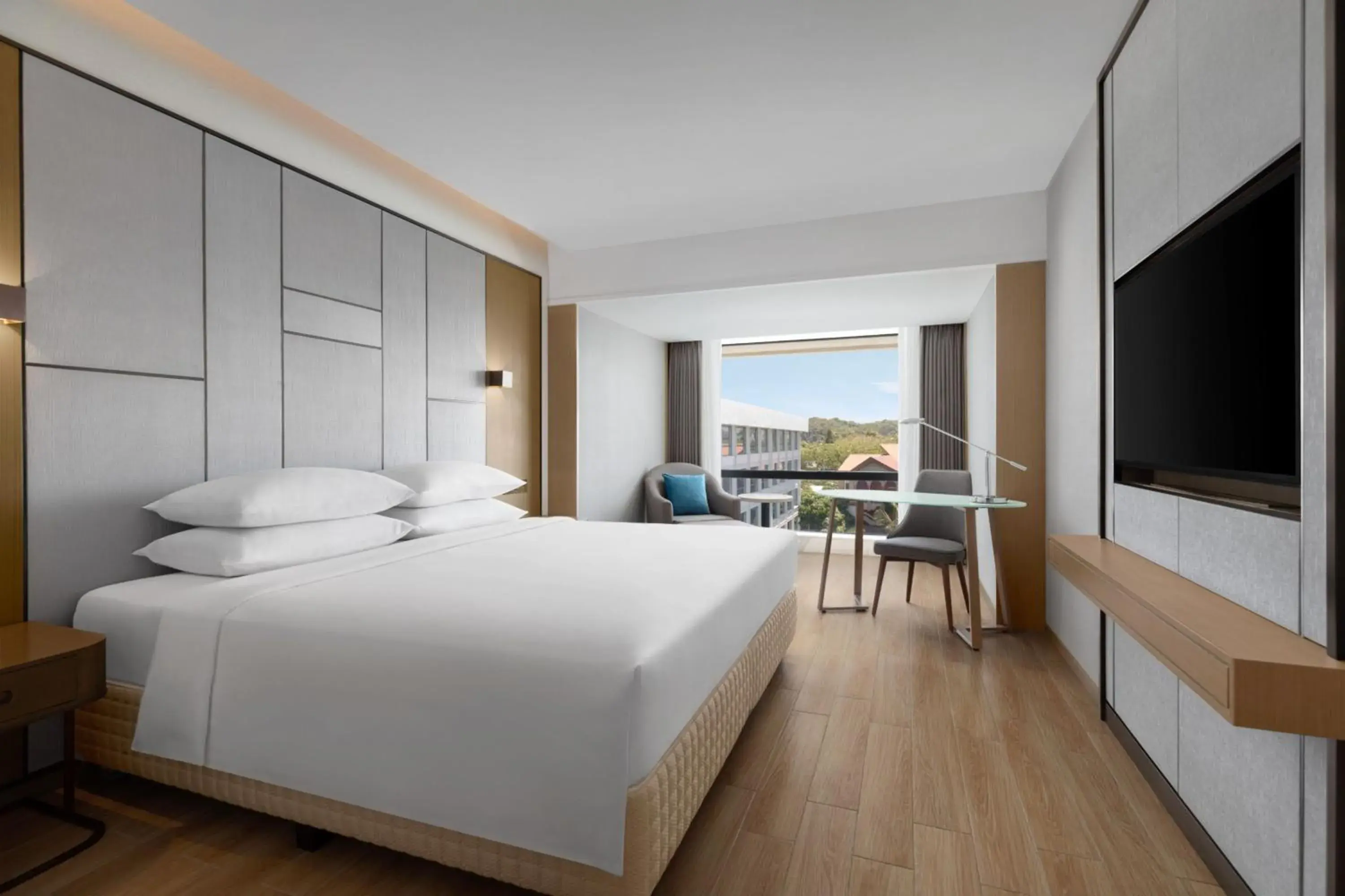 Premier Deluxe Guest Room with Pool View in Four Points by Sheraton Boracay Premier Deluxe Guest Room with Pool View in Four Points by Sheraton Boracay