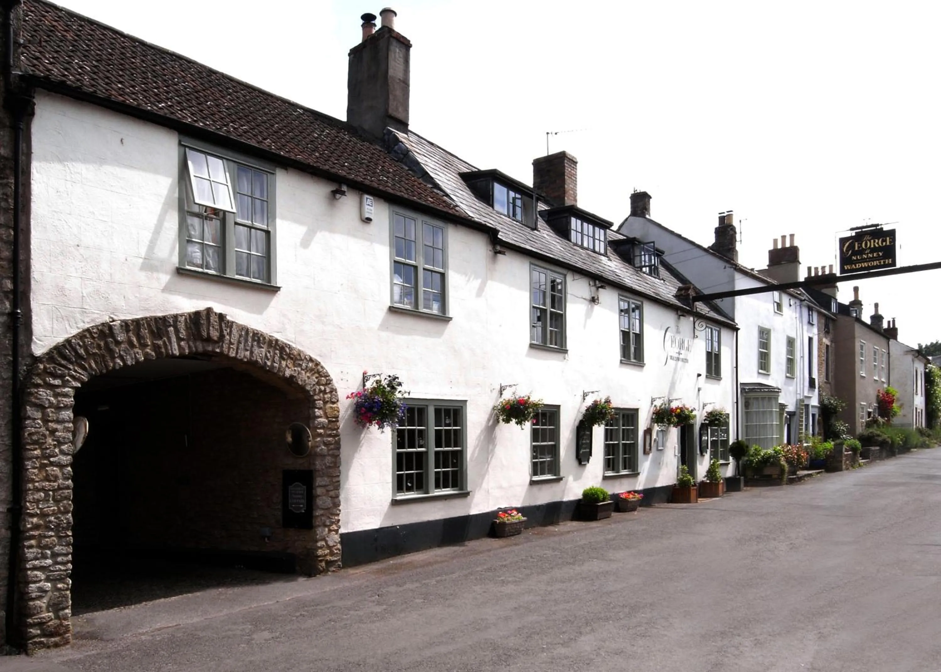 Property building in The George at Nunney