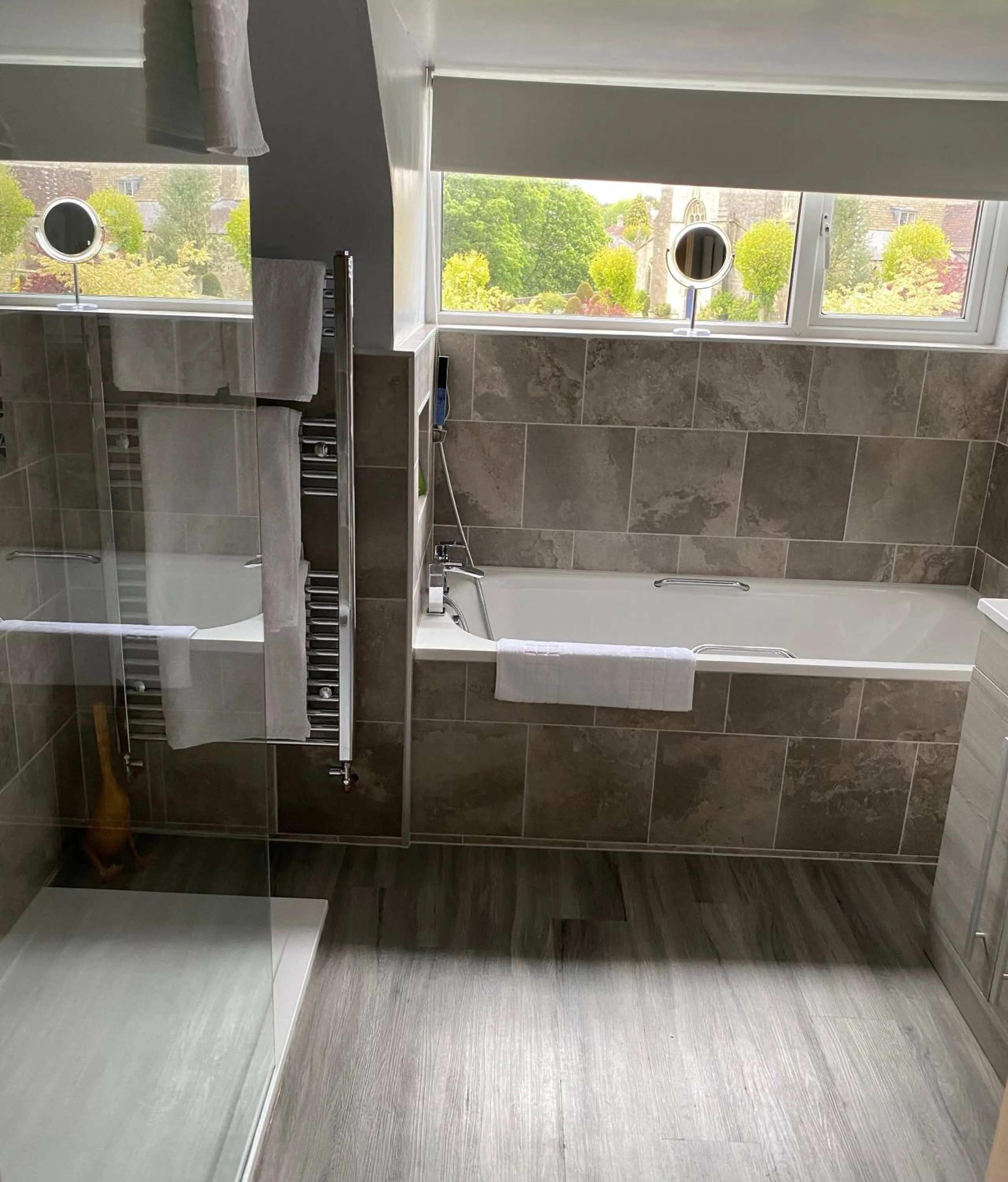 Bathroom in The George at Nunney