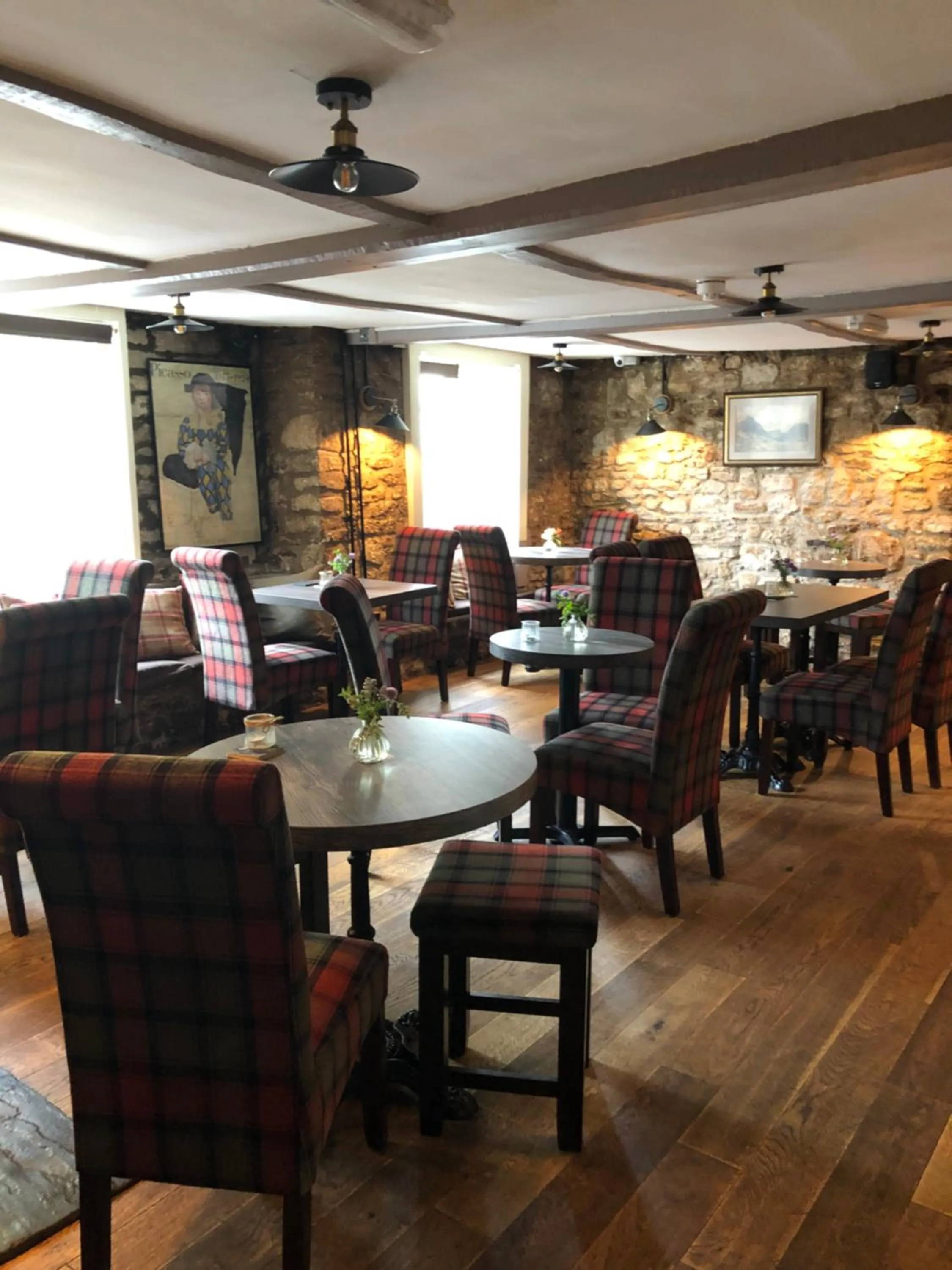 Lounge or bar in The George at Nunney