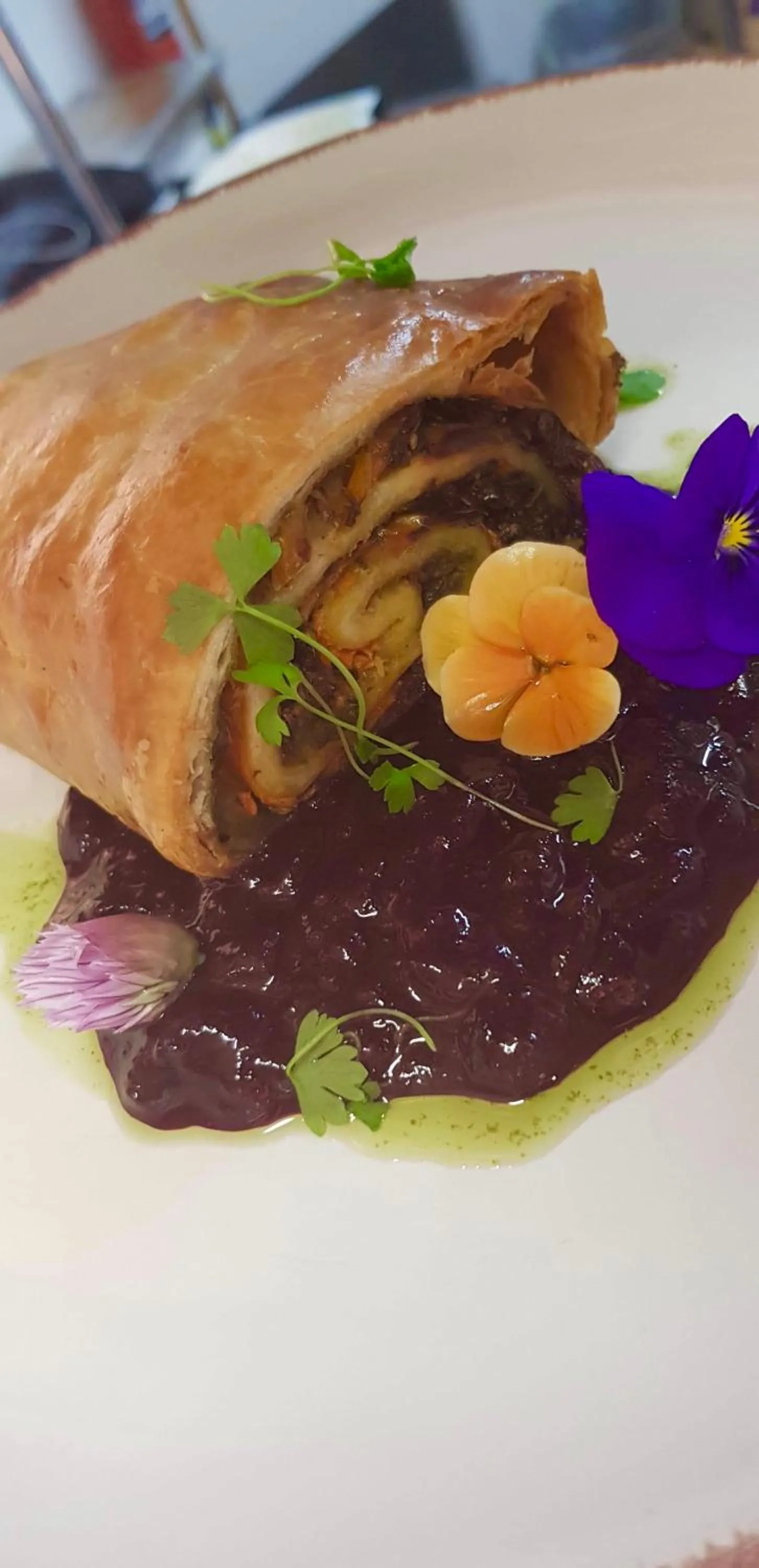 Food close-up in The George at Nunney