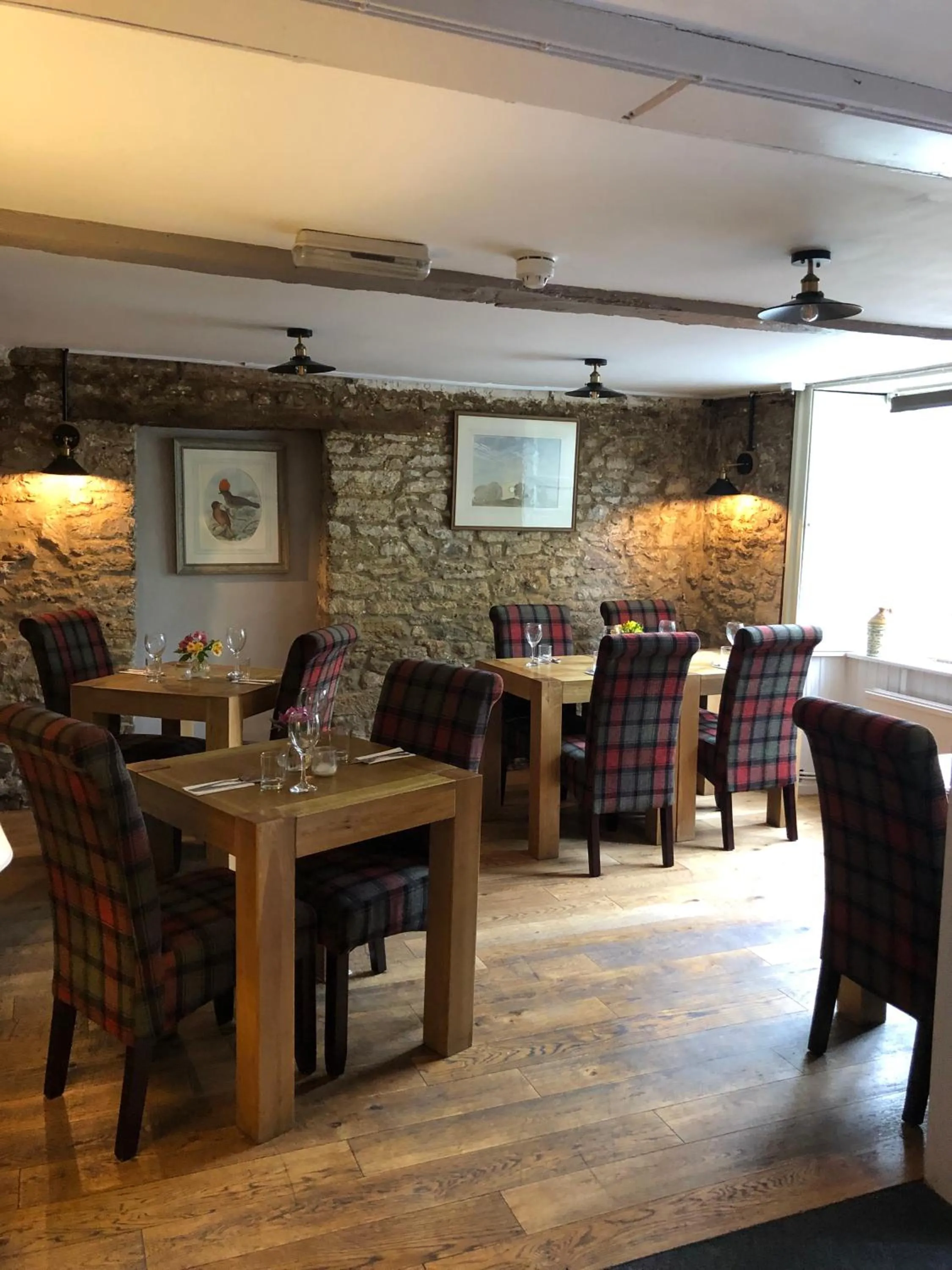 Restaurant/places to eat in The George at Nunney